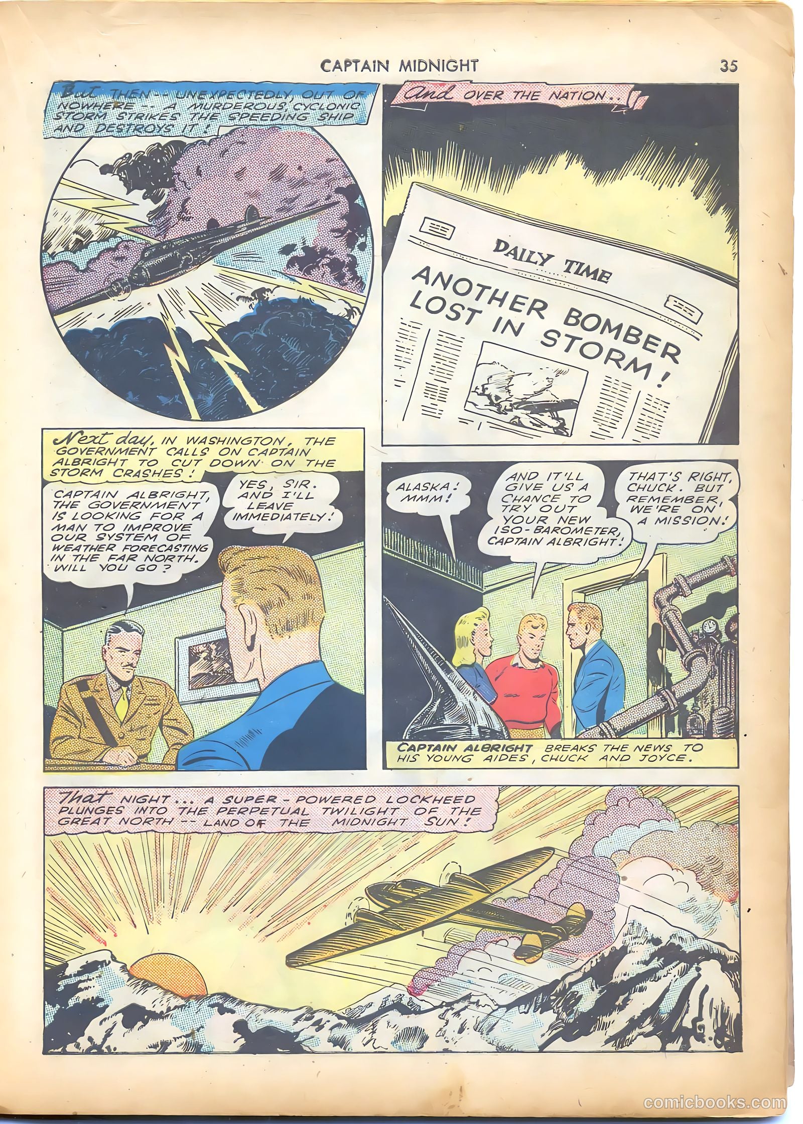 Captain Midnight #4 — page 36 of 69