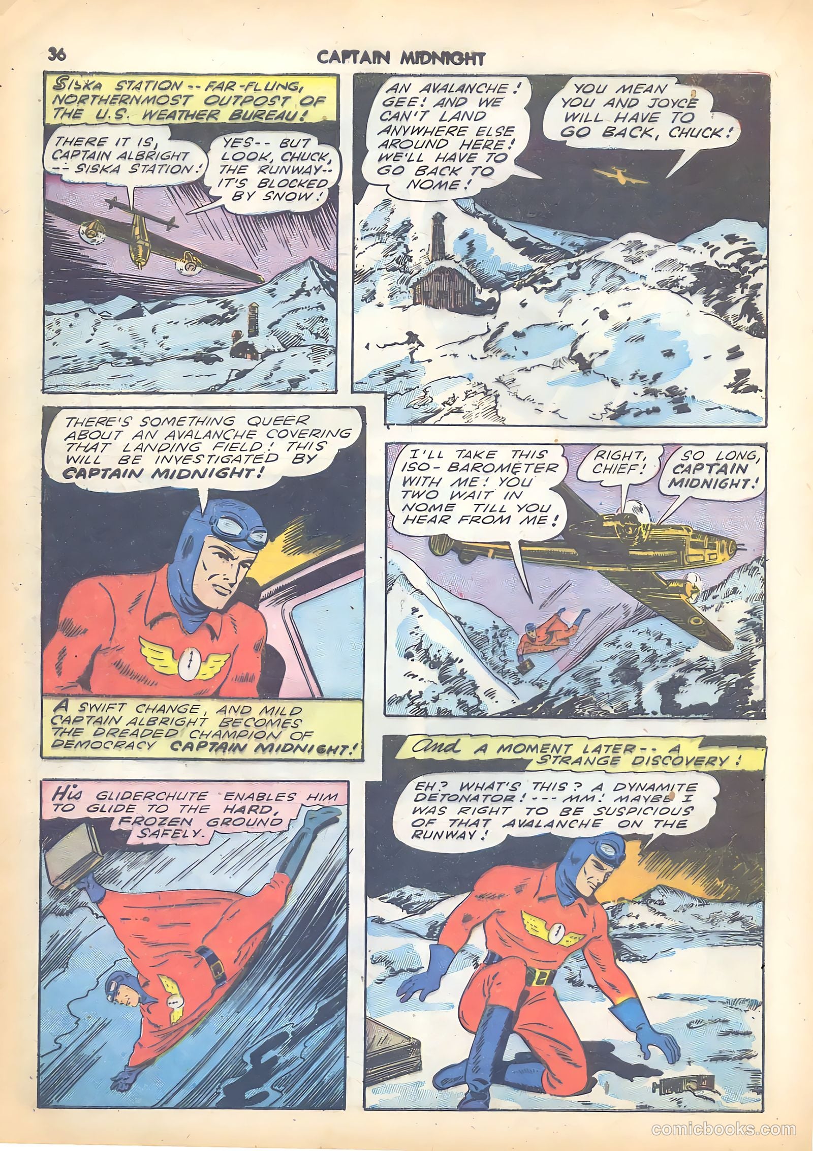 Captain Midnight #4 — page 37 of 69