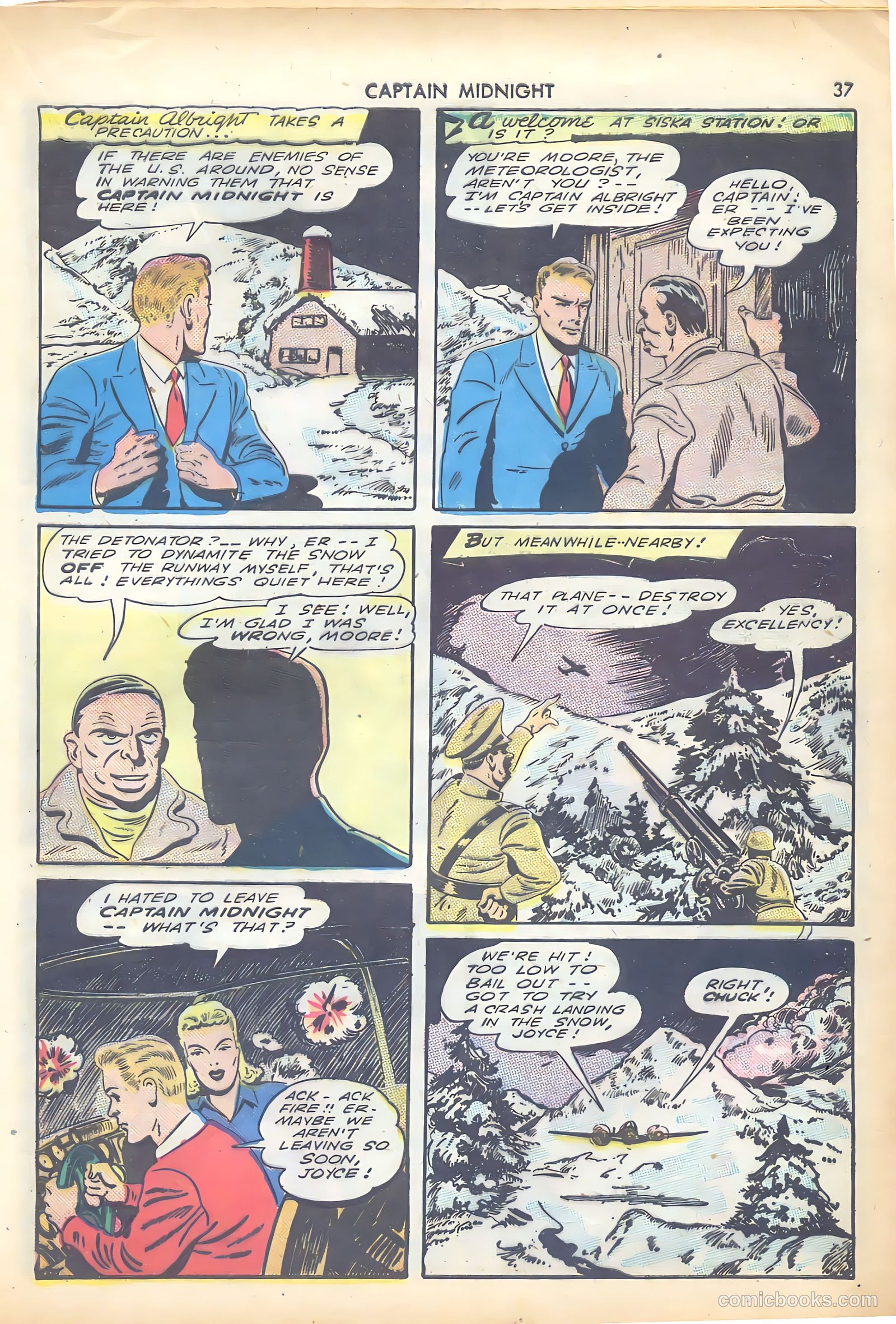 Captain Midnight #4 — page 38 of 69