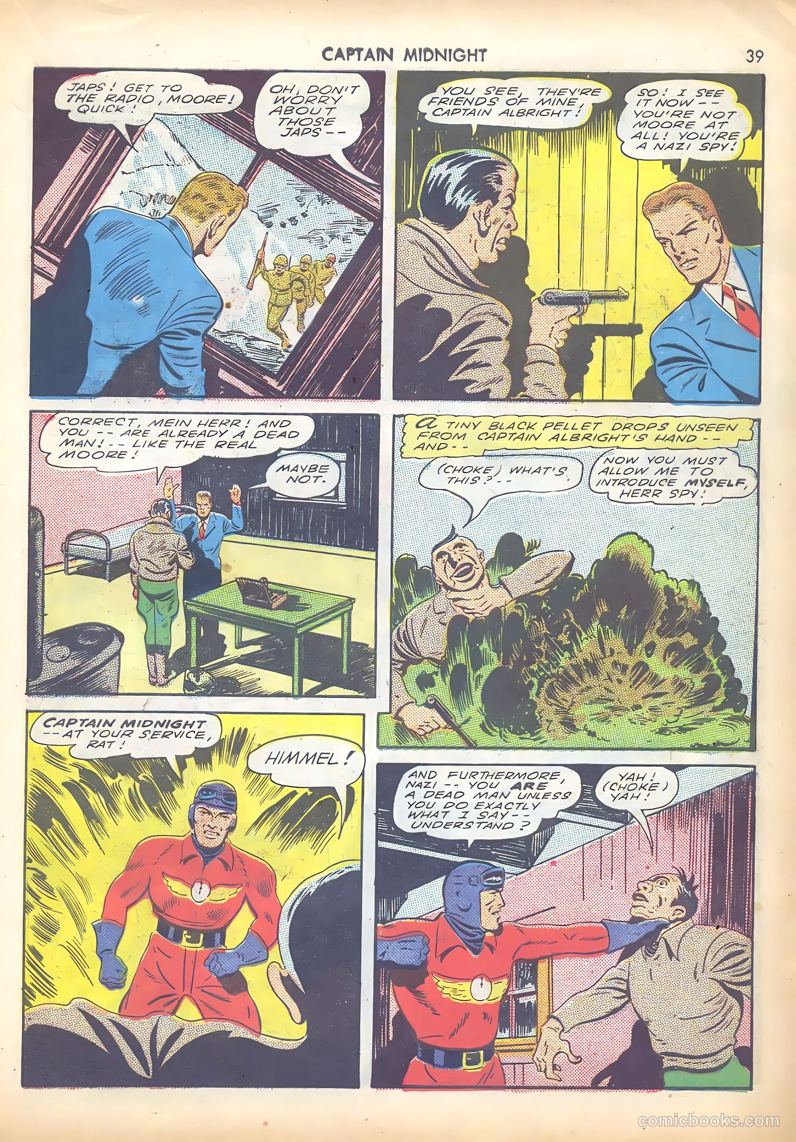 Captain Midnight #4 — page 40 of 69