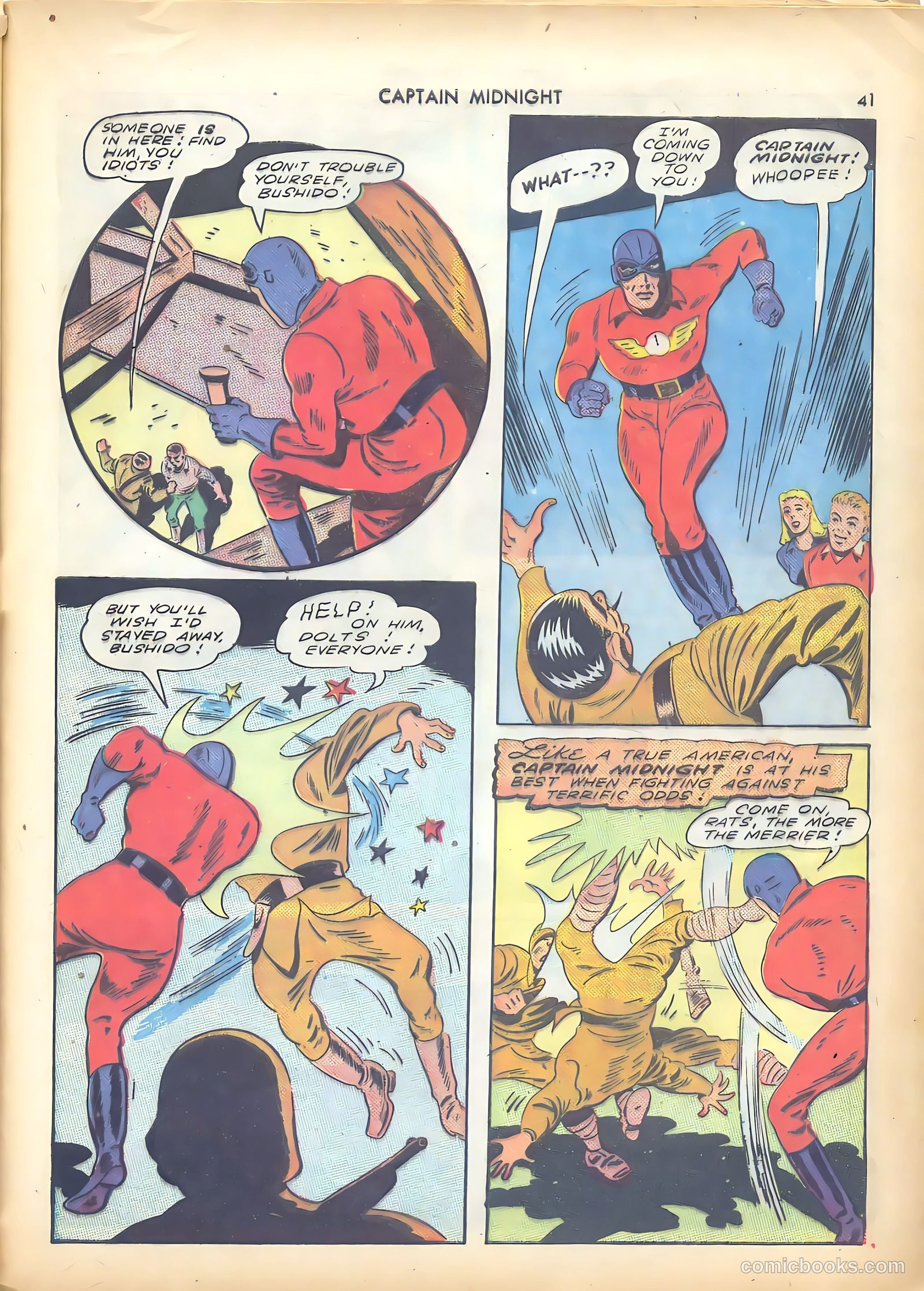 Captain Midnight #4 — page 42 of 69