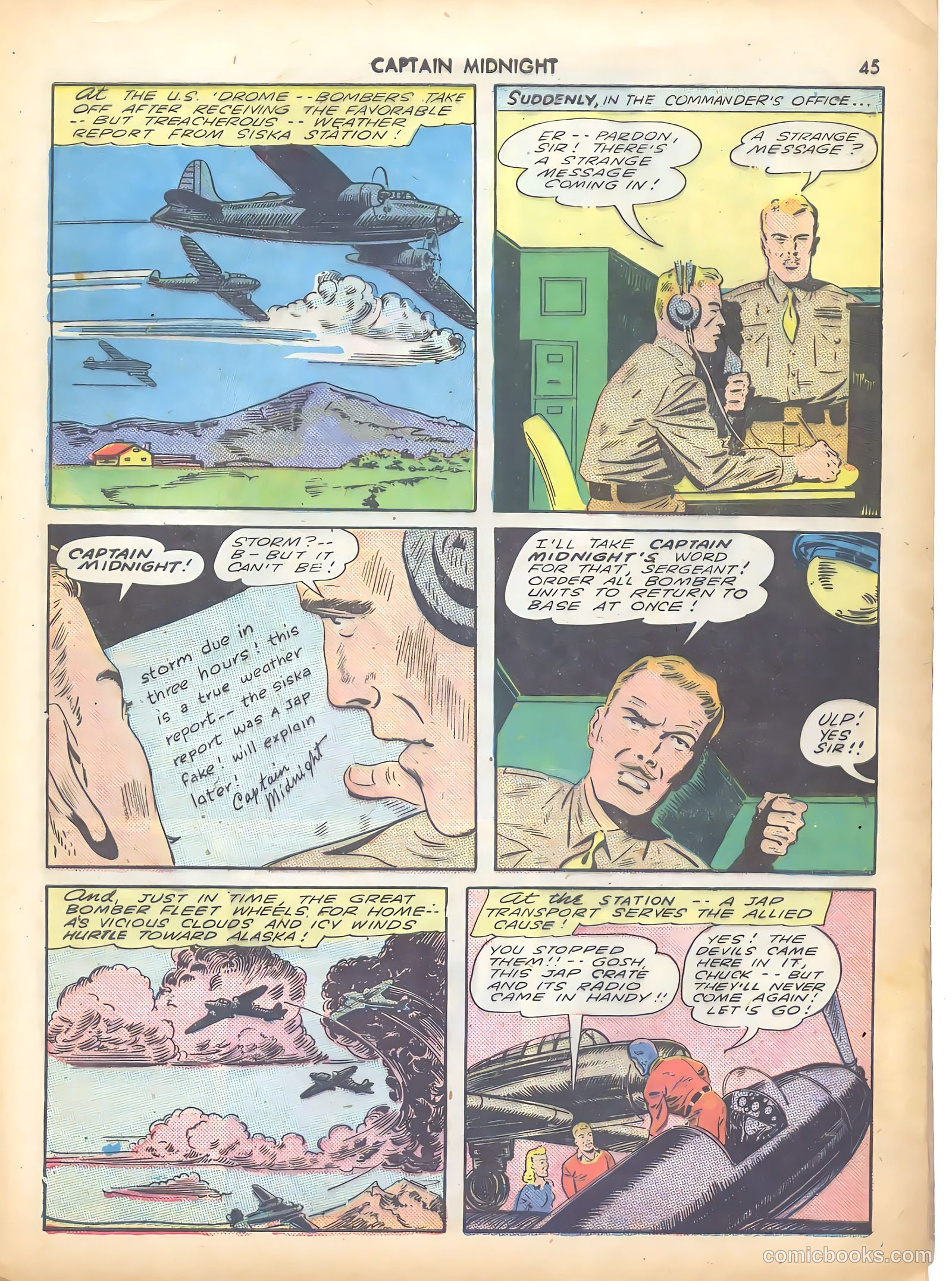 Captain Midnight #4 — page 46 of 69