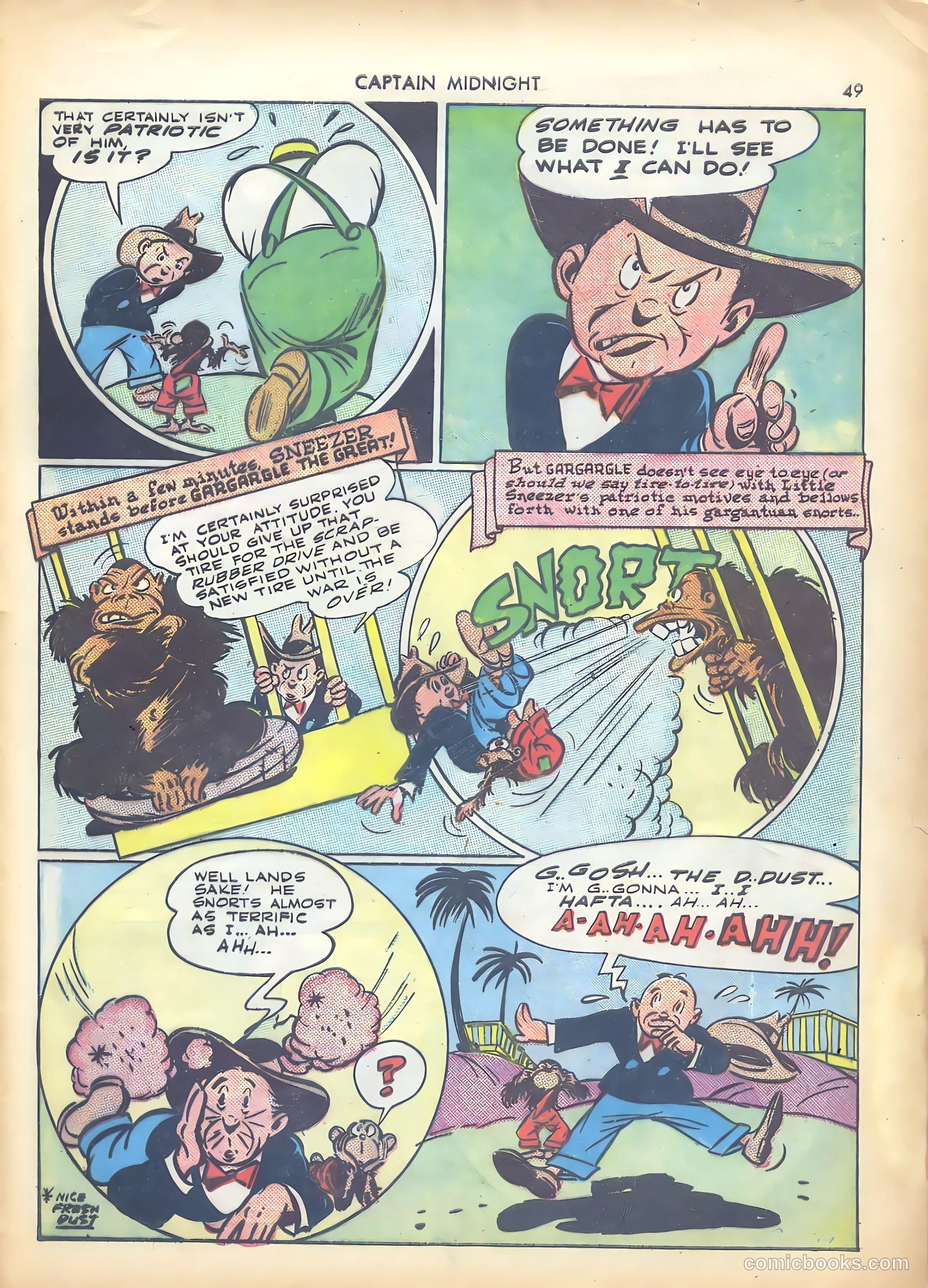 Captain Midnight #4 — page 50 of 69