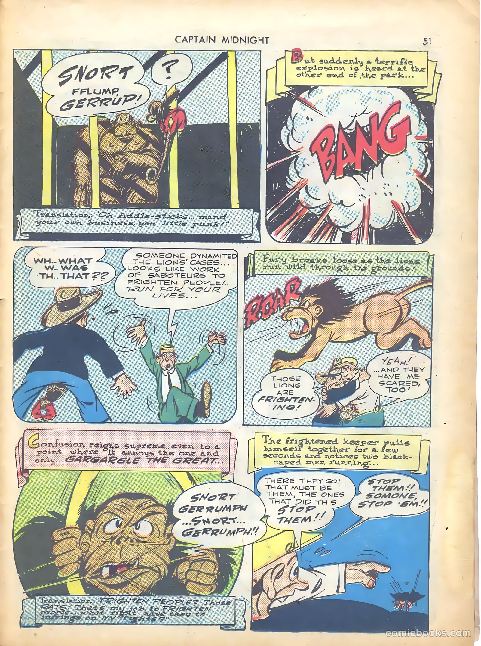 Captain Midnight #4 — page 52 of 69