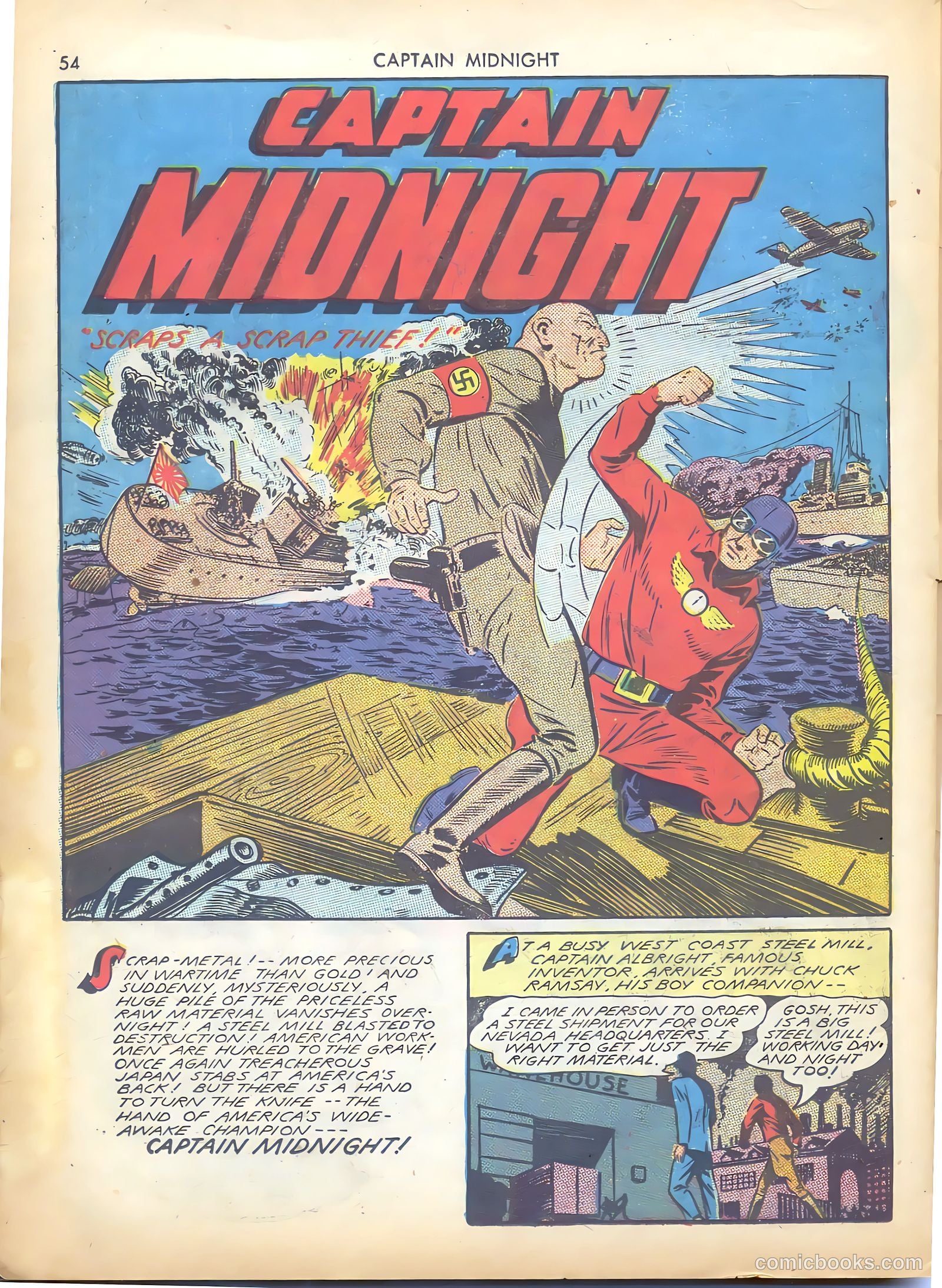Captain Midnight #4 — page 55 of 69