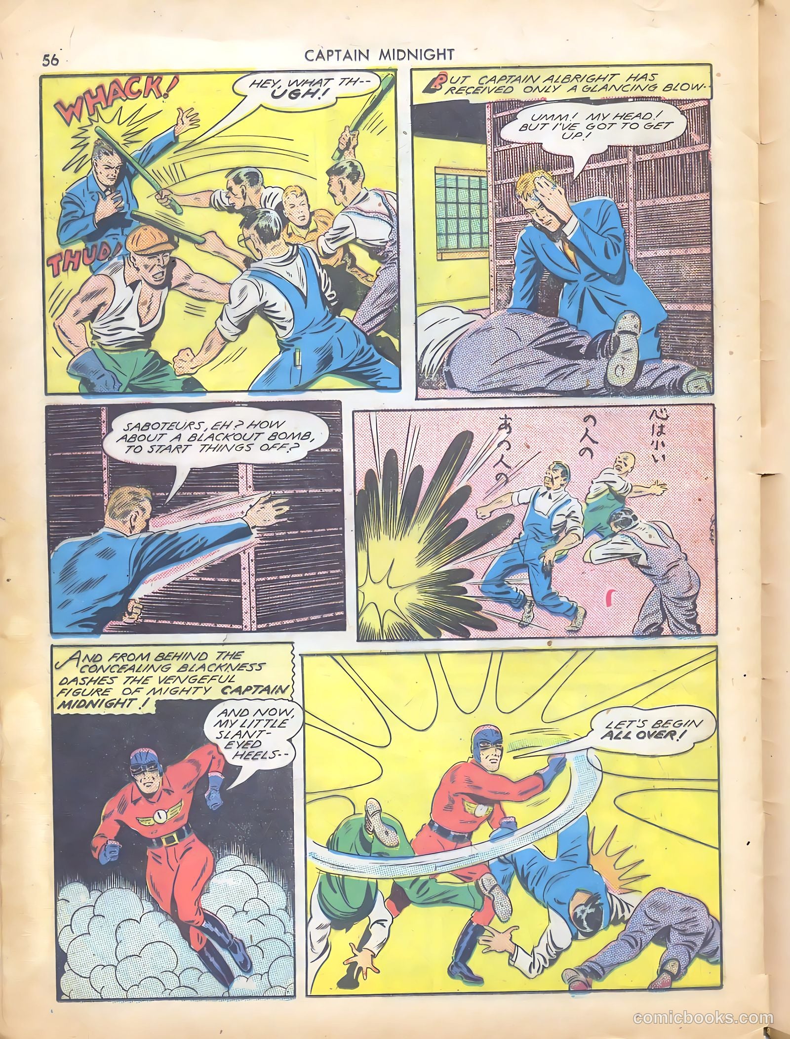 Captain Midnight #4 — page 57 of 69