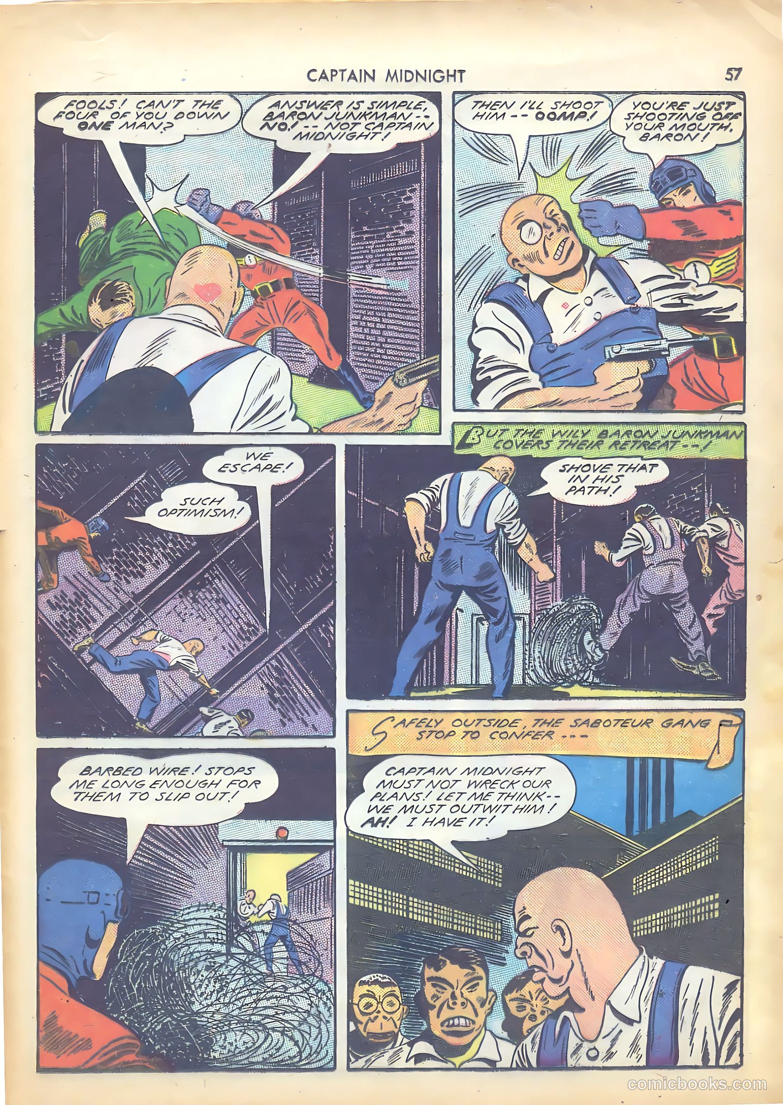 Captain Midnight #4 — page 58 of 69