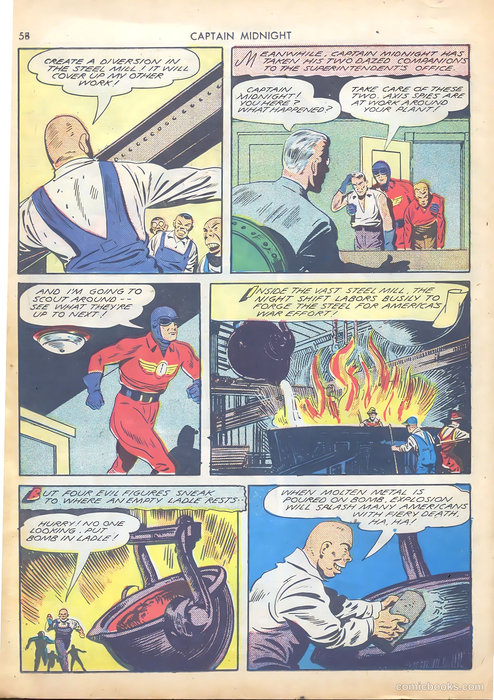 Captain Midnight #4 — page 59 of 69