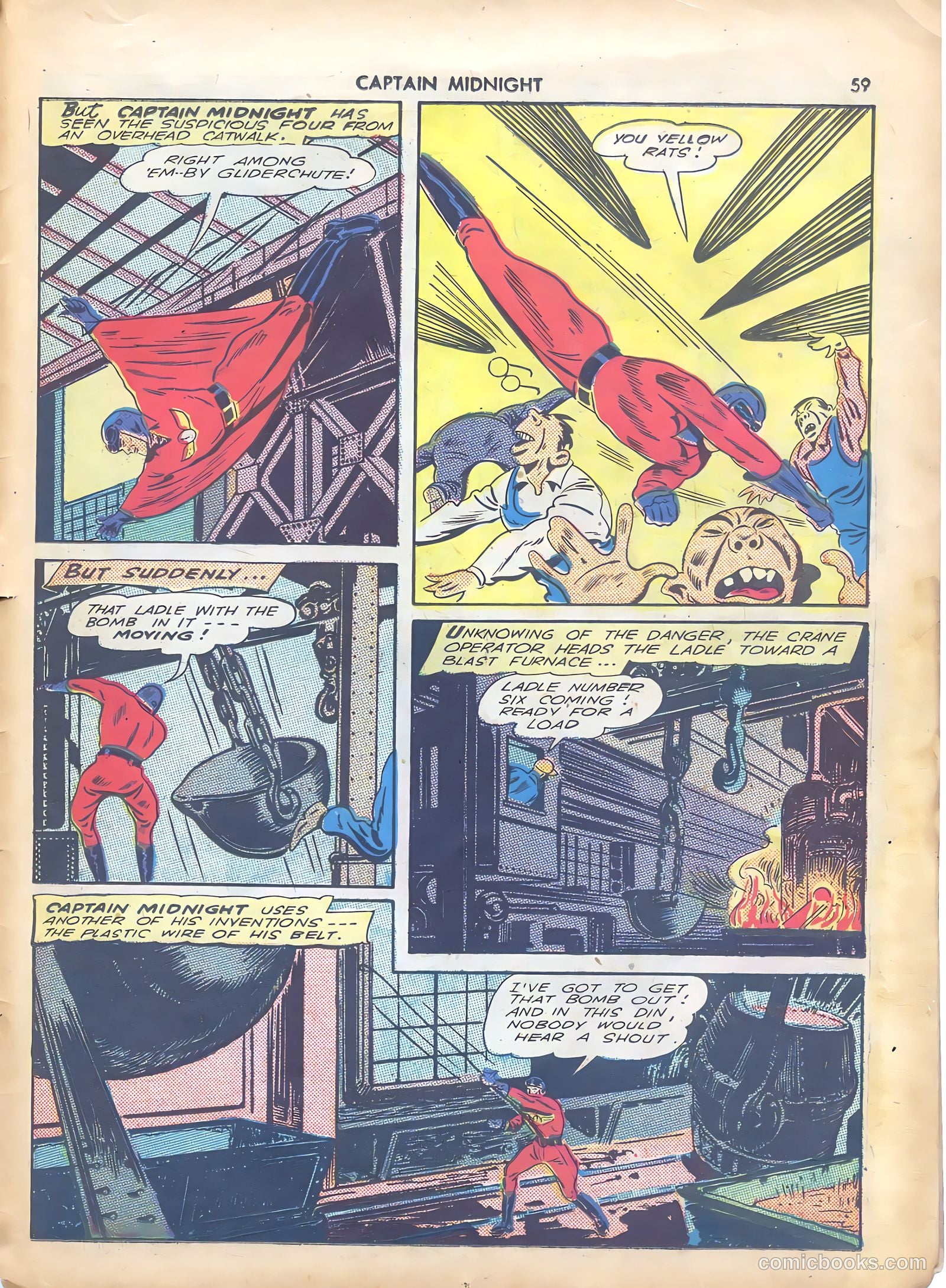 Captain Midnight #4 — page 60 of 69