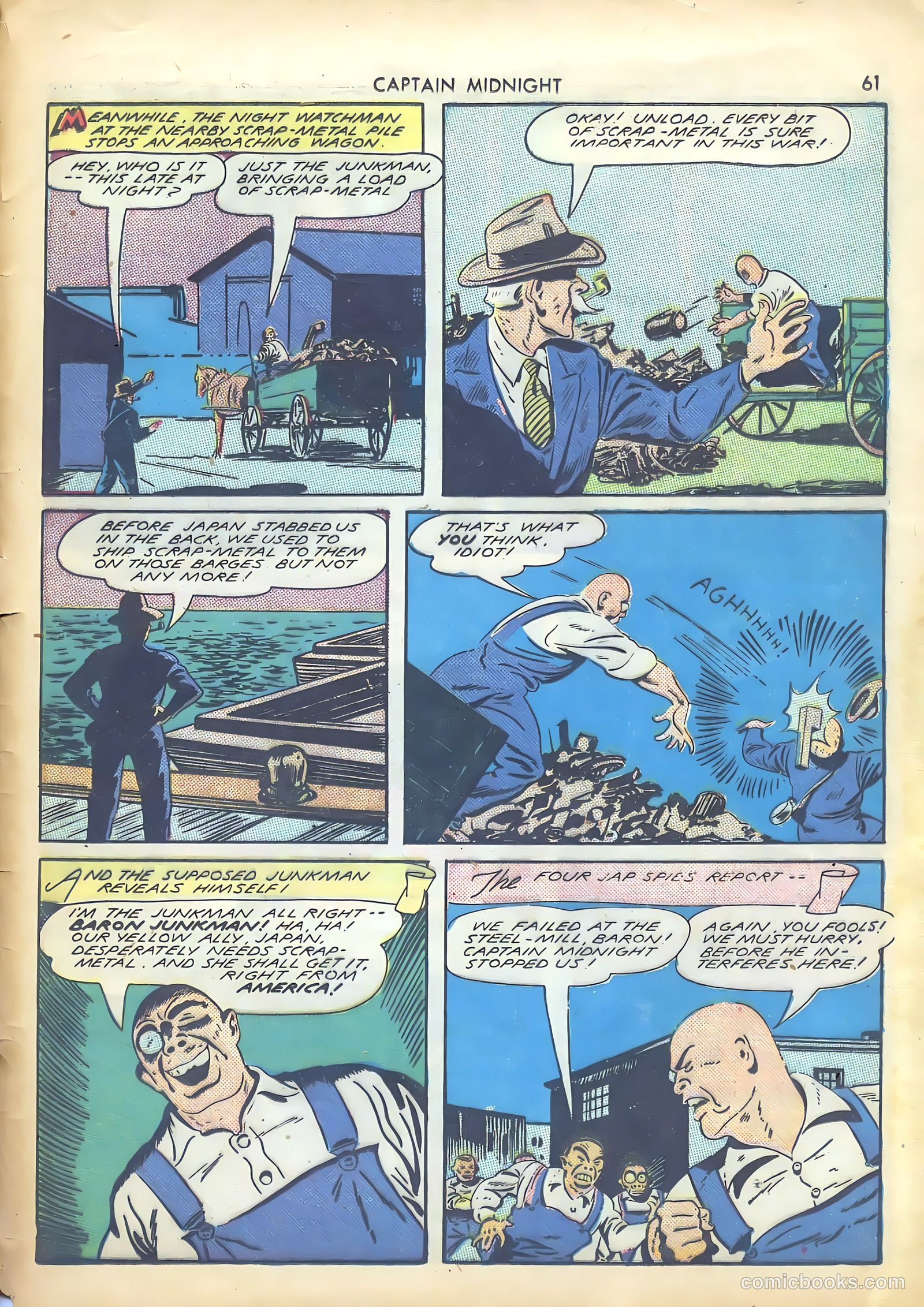 Captain Midnight #4 — page 62 of 69