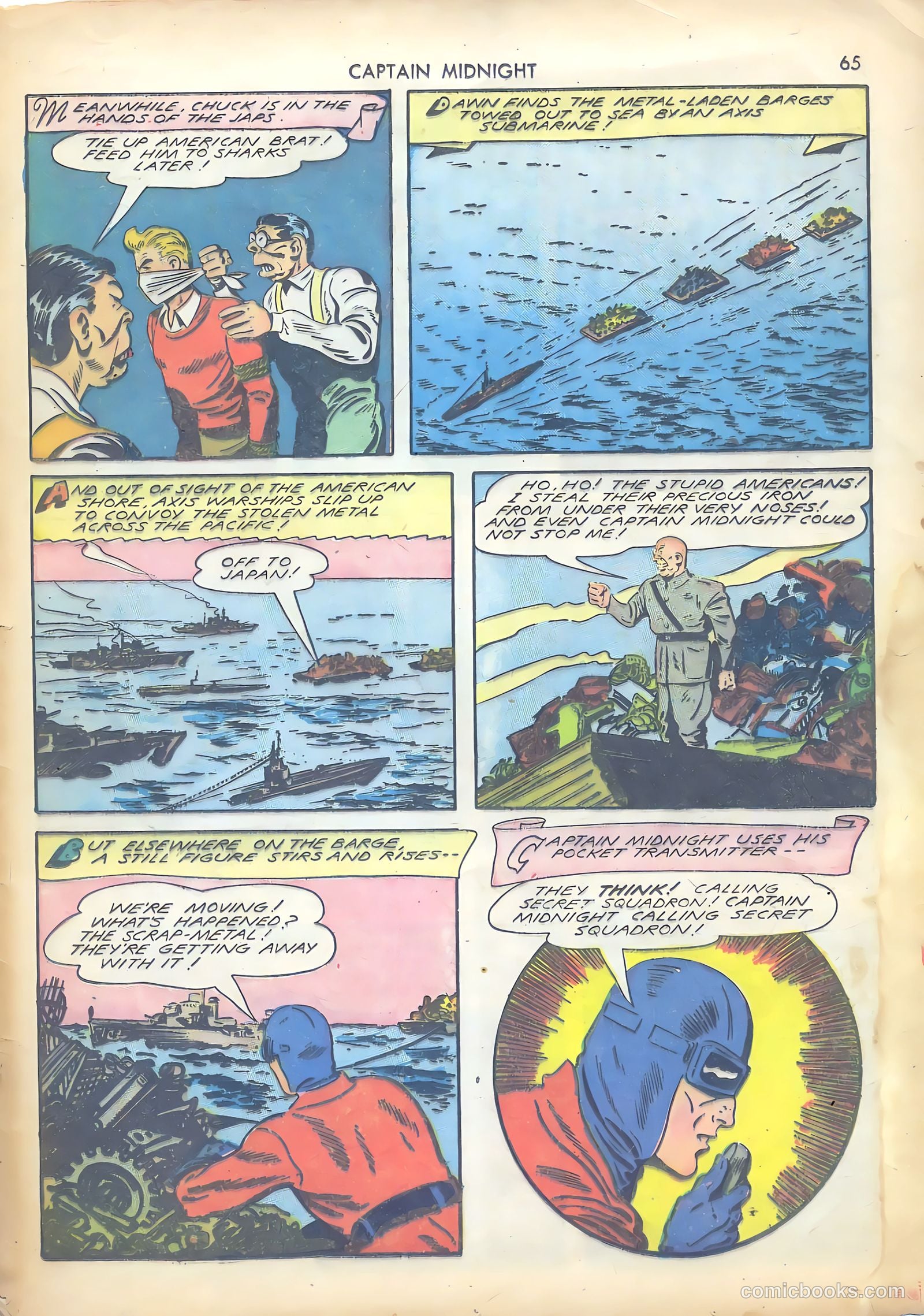 Captain Midnight #4 — page 66 of 69