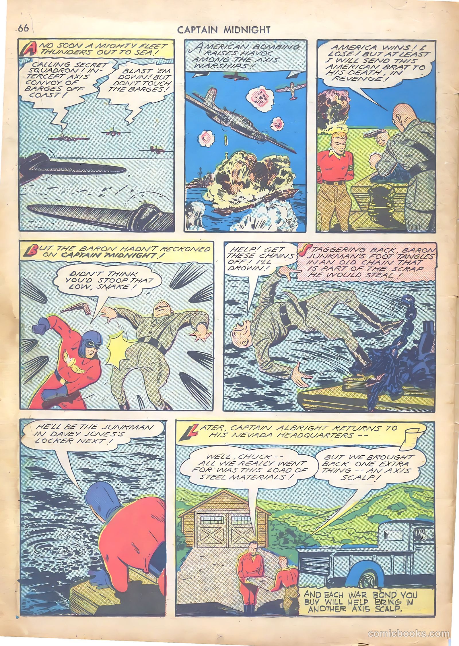 Captain Midnight #4 — page 67 of 69