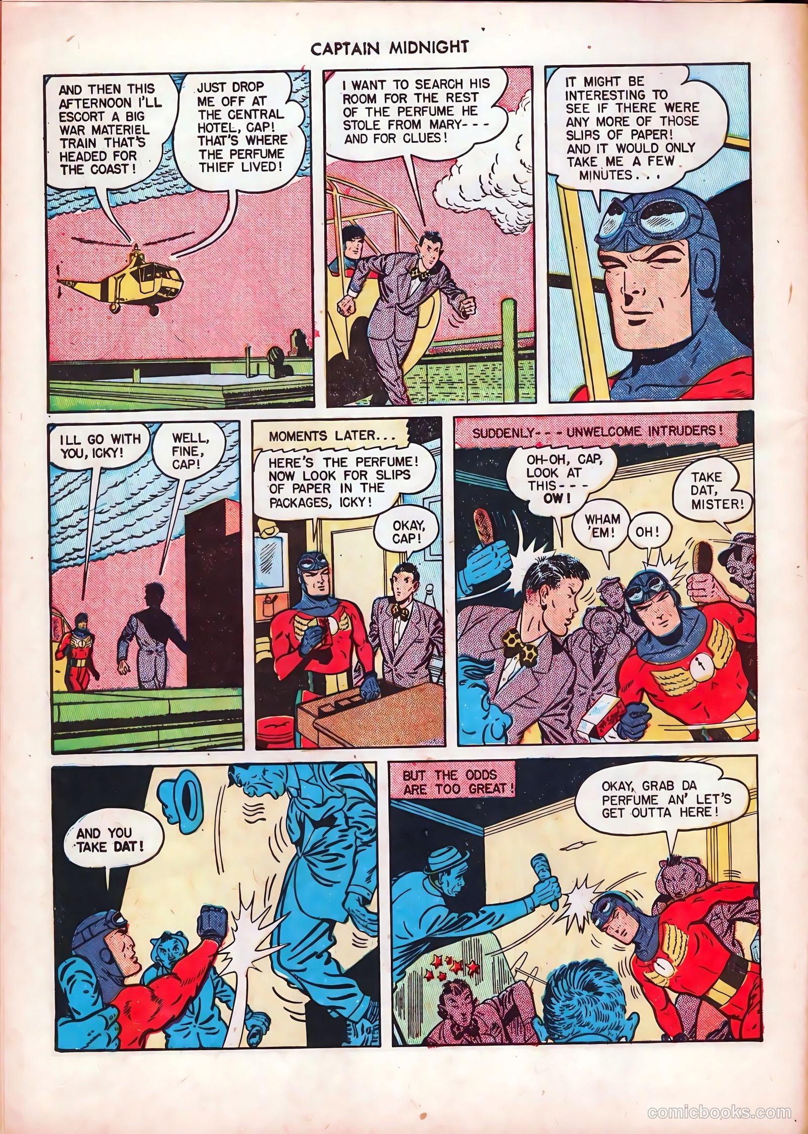 Captain Midnight #40 — page 8 of 52