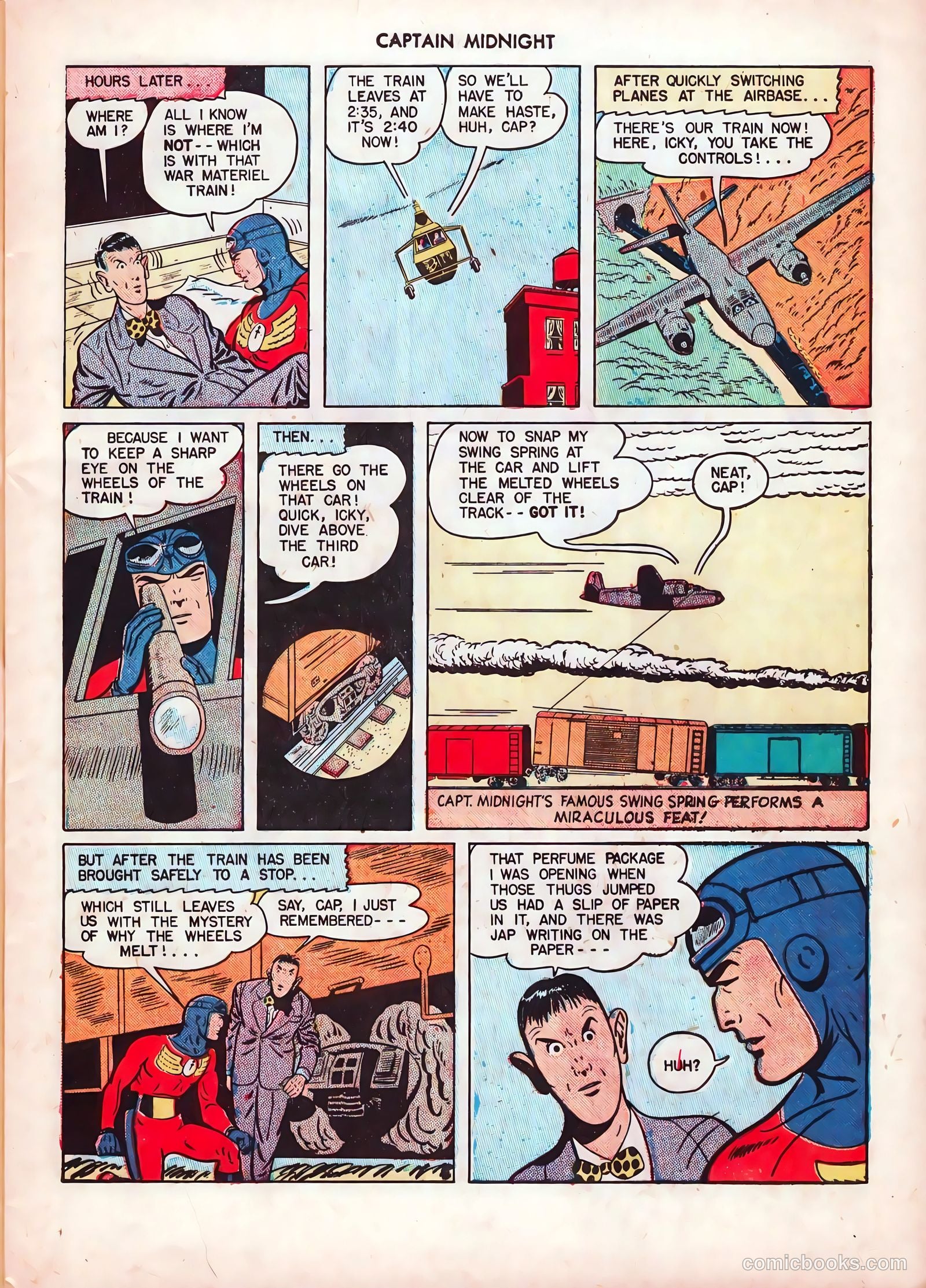 Captain Midnight #40 — page 9 of 52