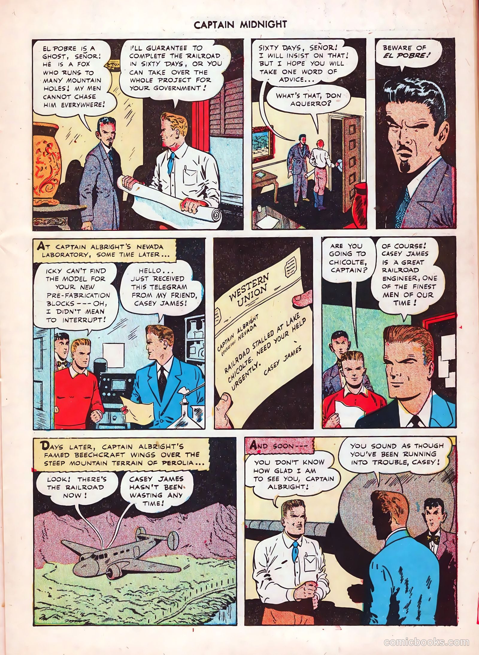 Captain Midnight #40 — page 19 of 52