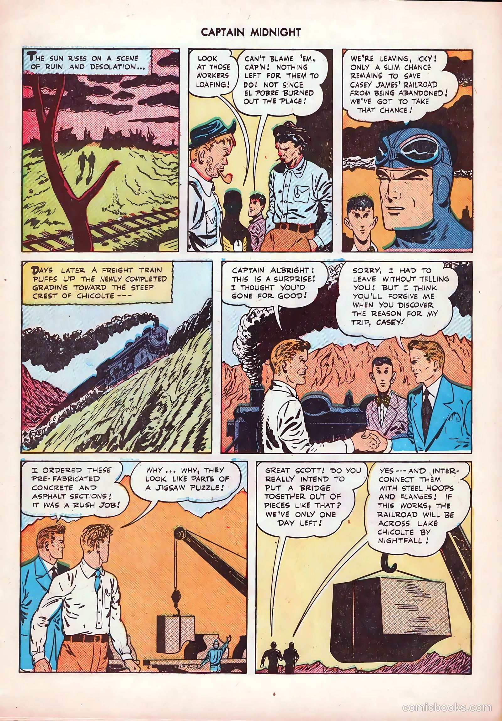 Captain Midnight #40 — page 22 of 52