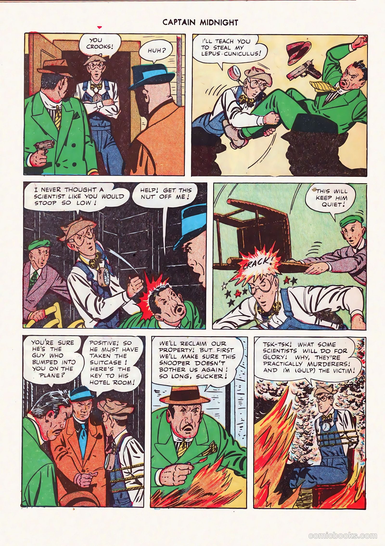 Captain Midnight #40 — page 34 of 52