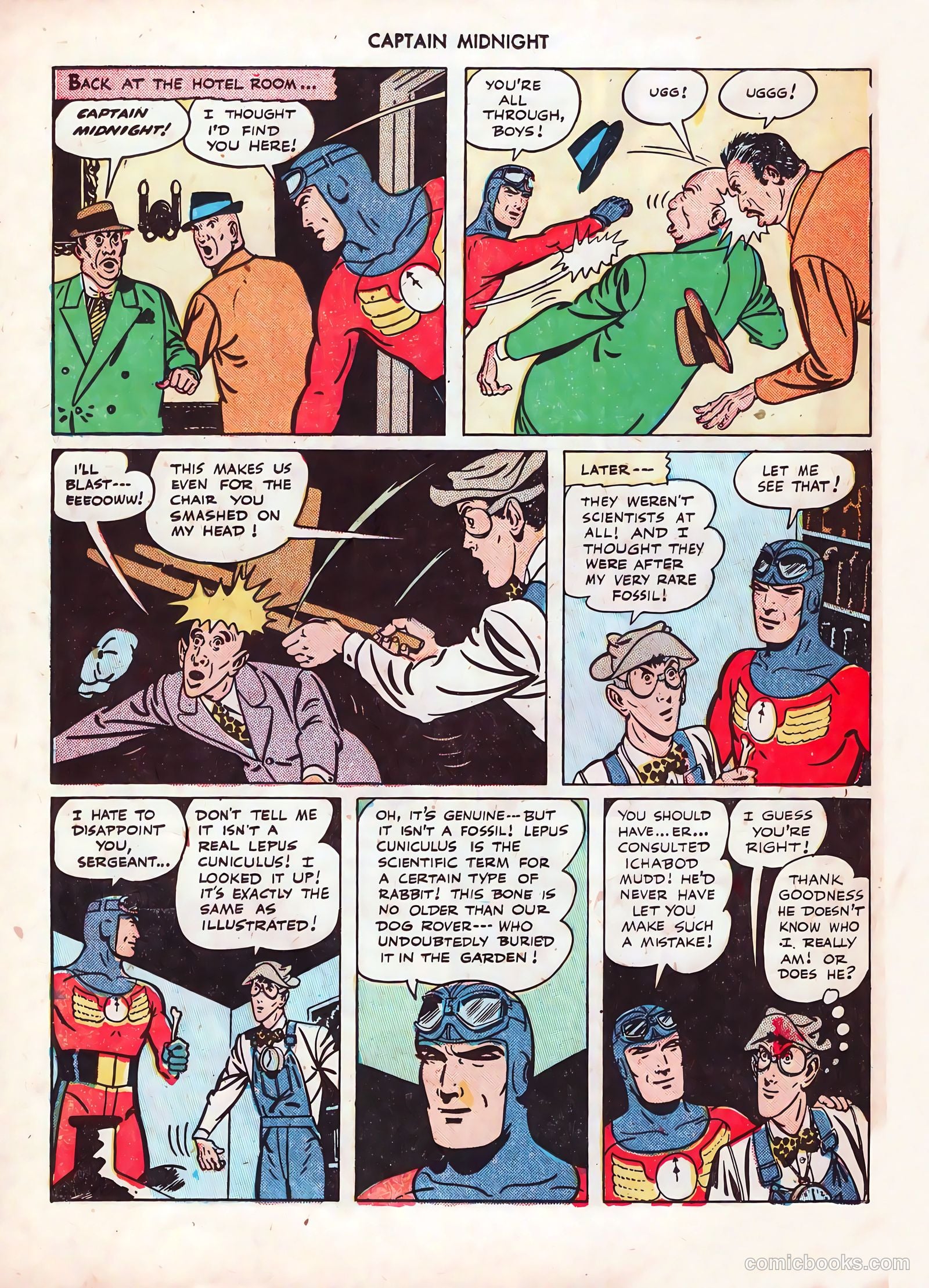 Captain Midnight #40 — page 36 of 52