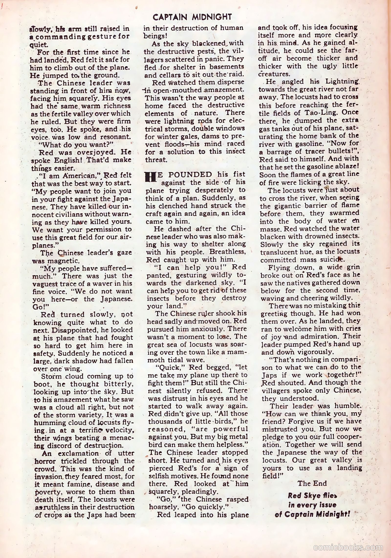 Captain Midnight #40 — page 38 of 52