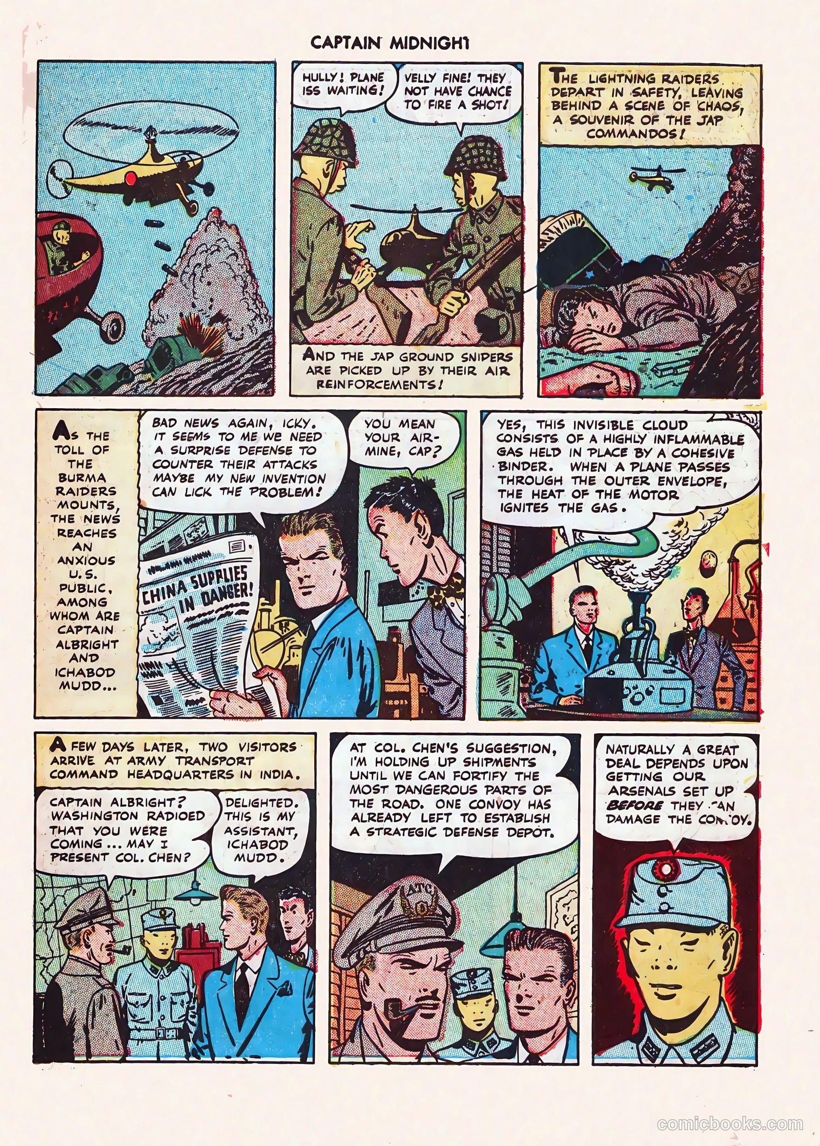 Captain Midnight #40 — page 43 of 52