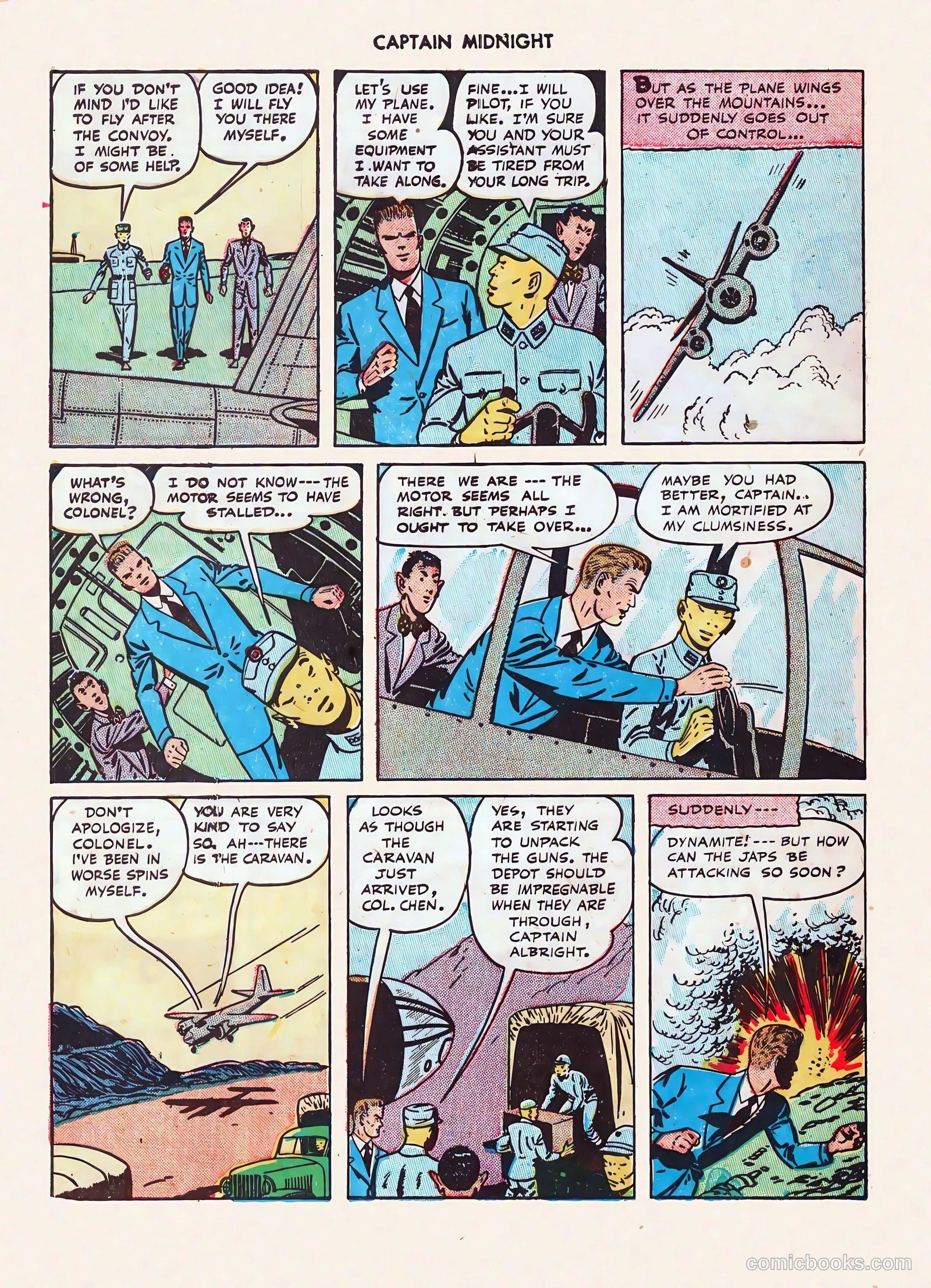 Captain Midnight #40 — page 44 of 52