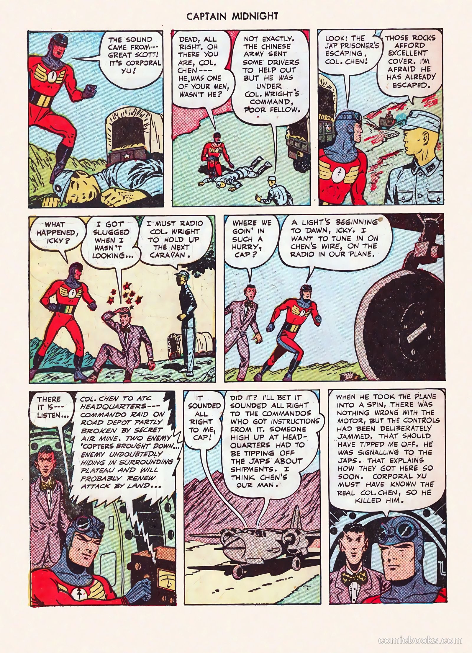 Captain Midnight #40 — page 46 of 52