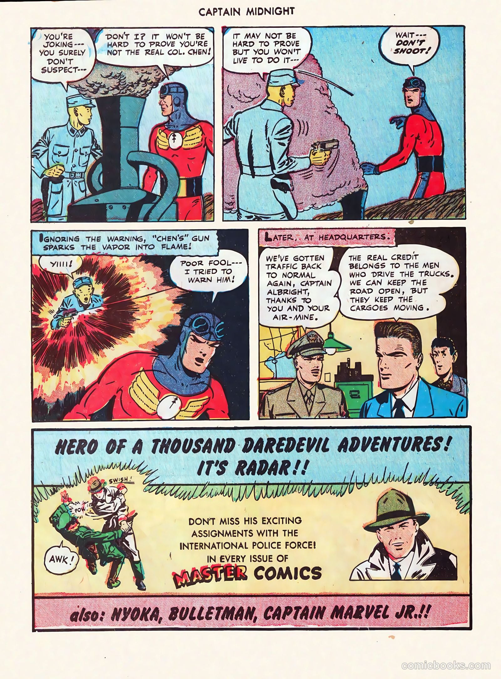 Captain Midnight #40 — page 48 of 52