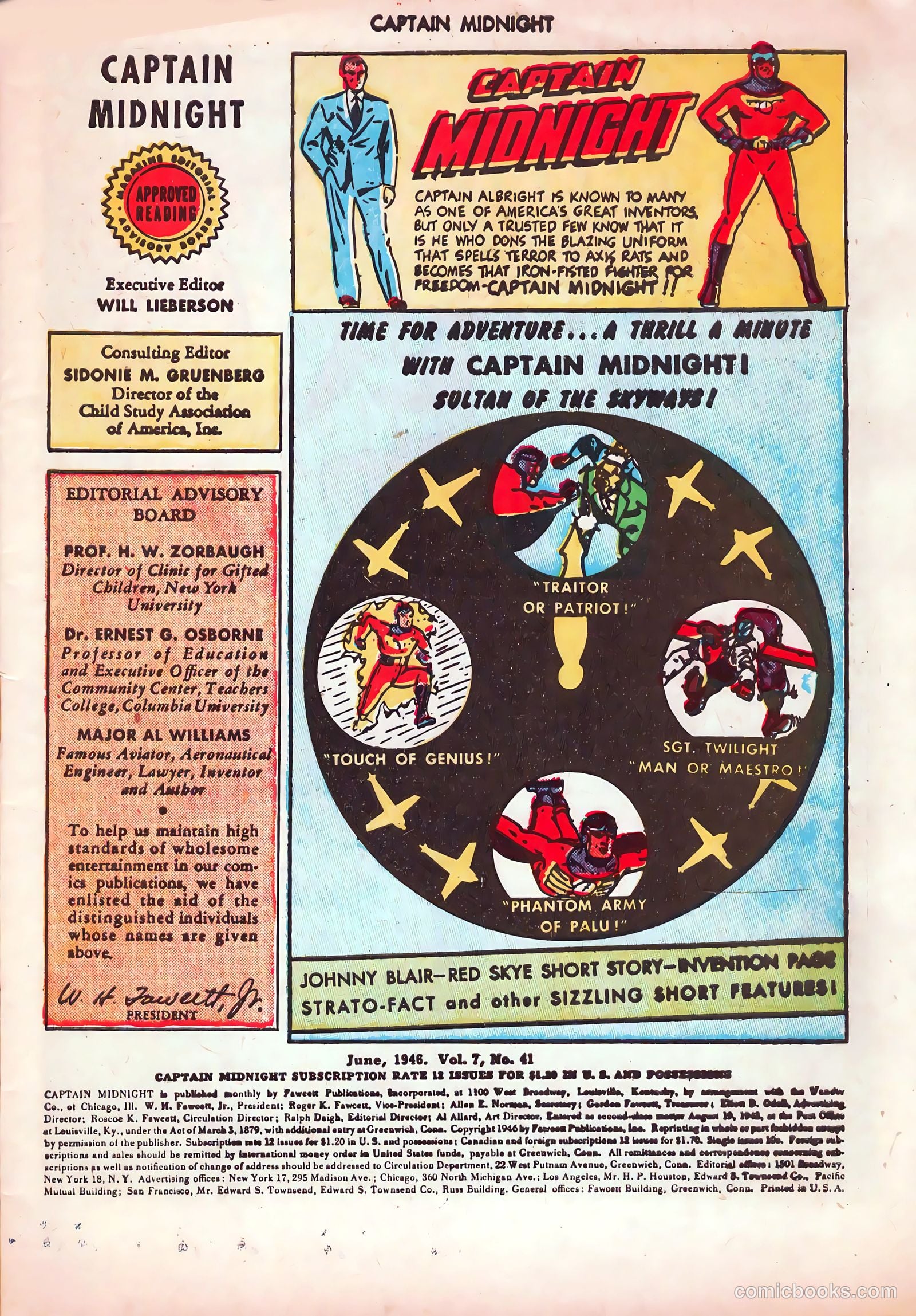 Captain Midnight #41 — page 3 of 52