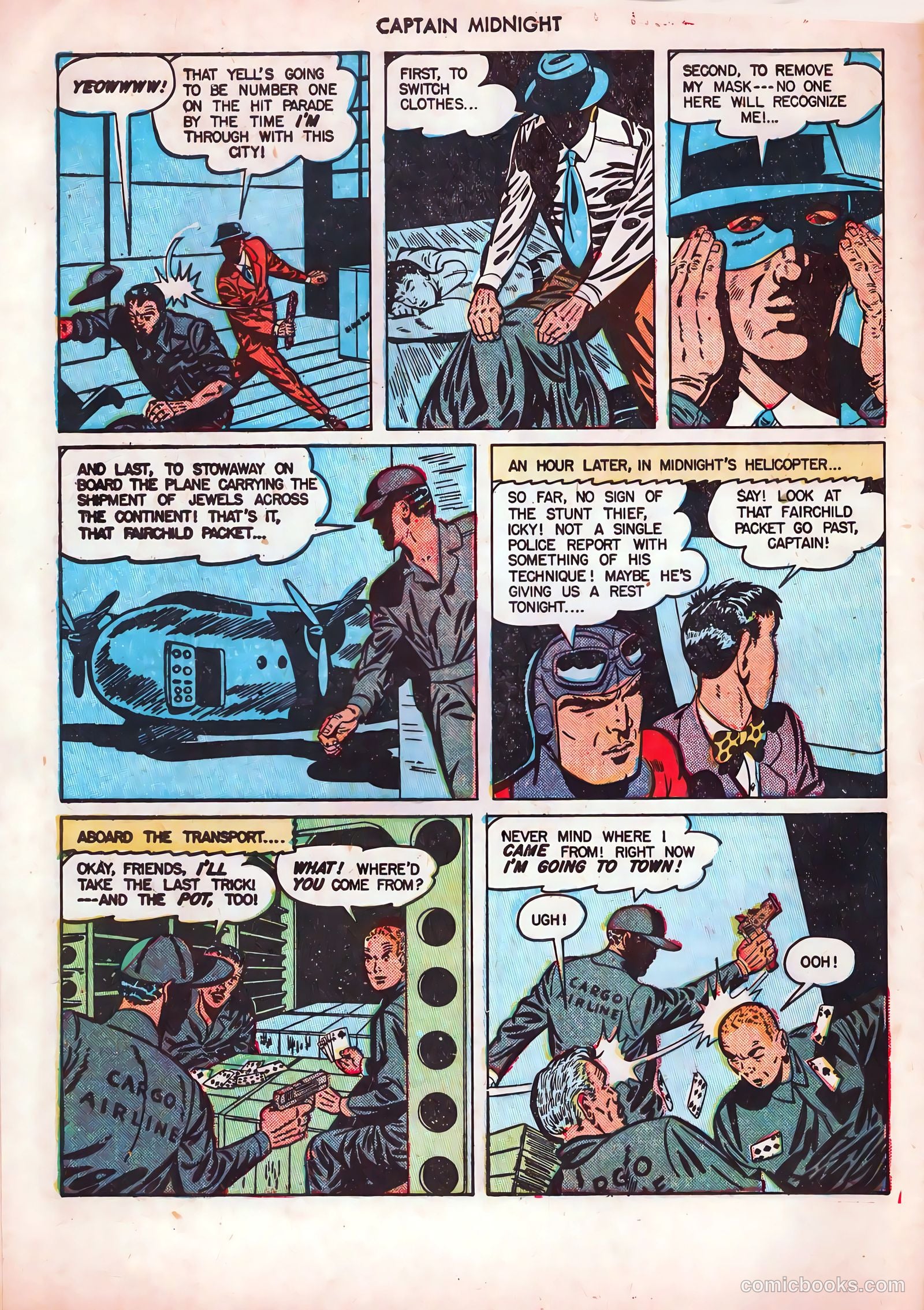Captain Midnight #41 — page 8 of 52