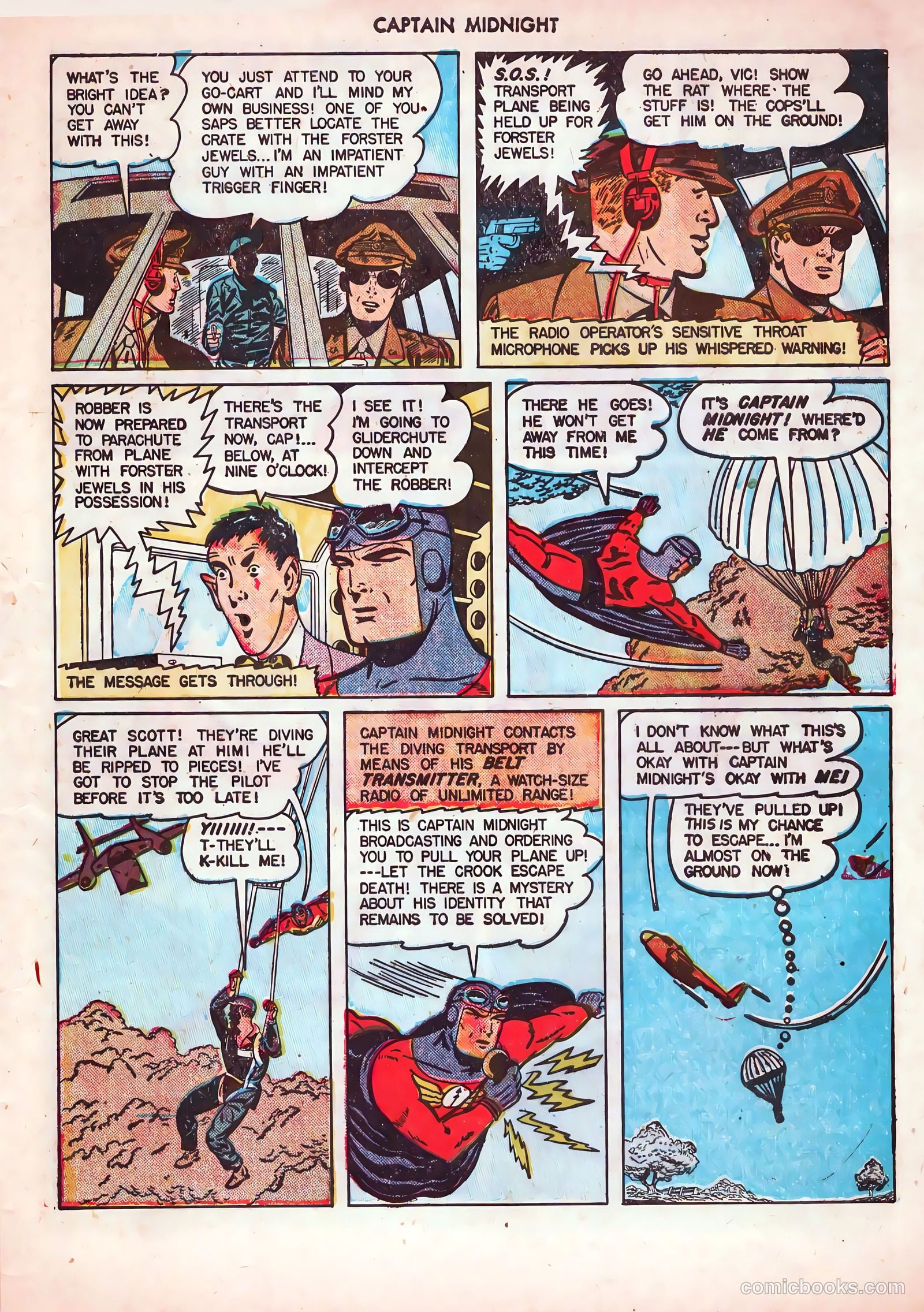 Captain Midnight #41 — page 9 of 52