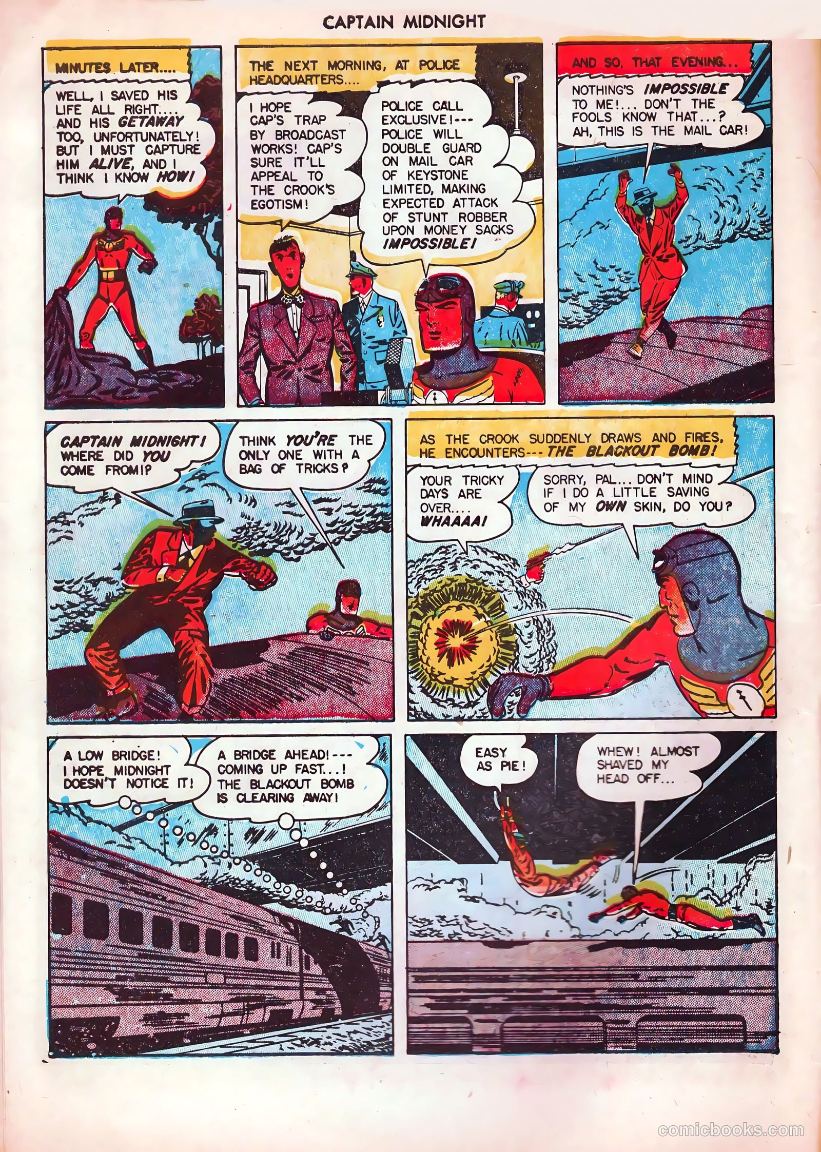 Captain Midnight #41 — page 10 of 52