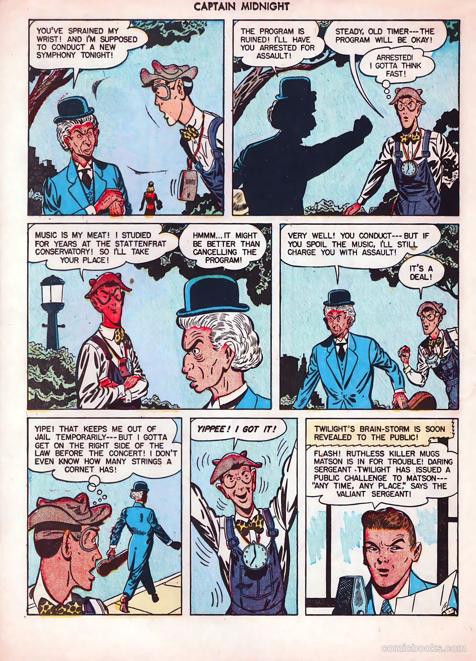 Captain Midnight #41 — page 28 of 52