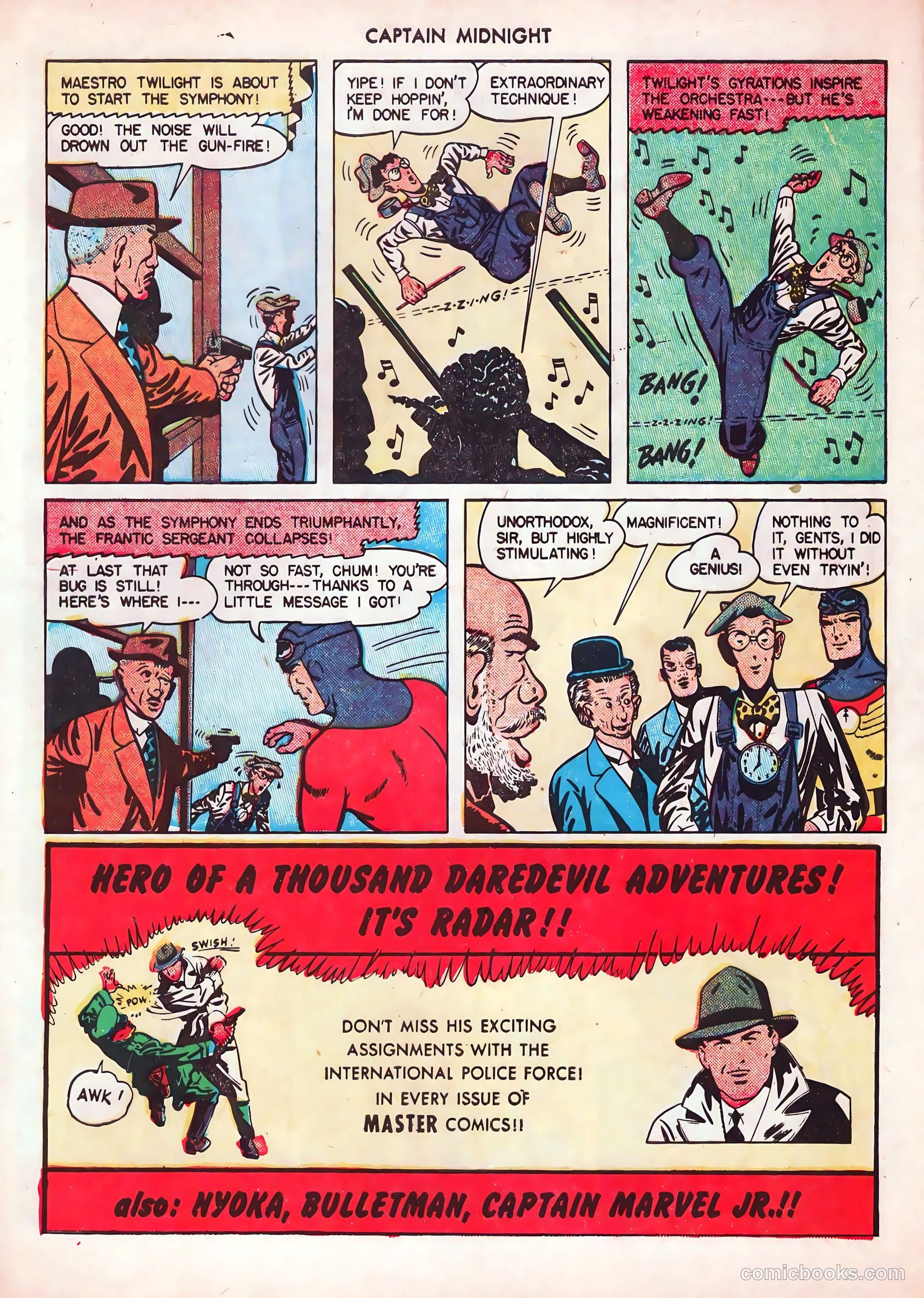 Captain Midnight #41 — page 32 of 52