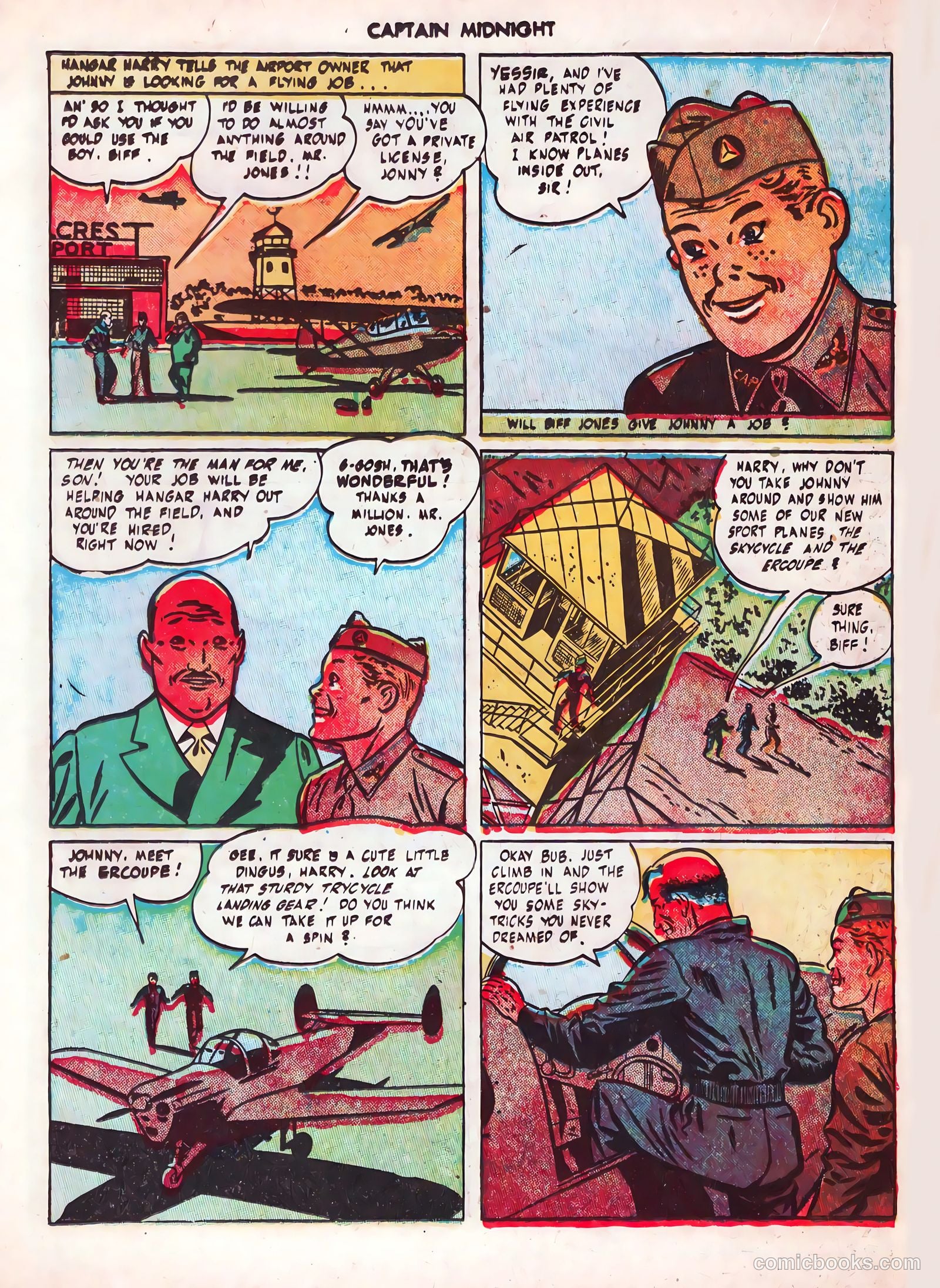Captain Midnight #41 — page 38 of 52