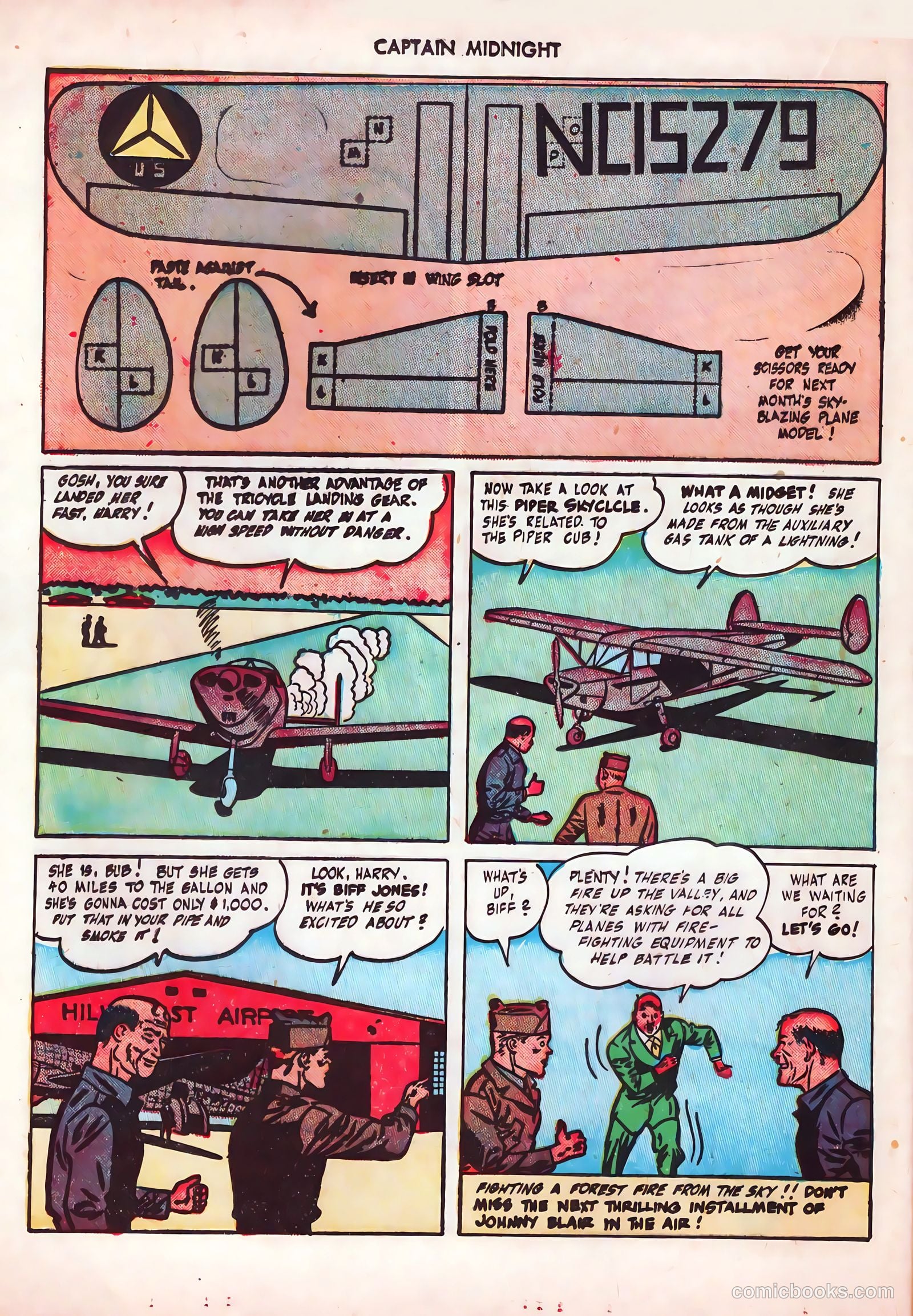Captain Midnight #41 — page 40 of 52