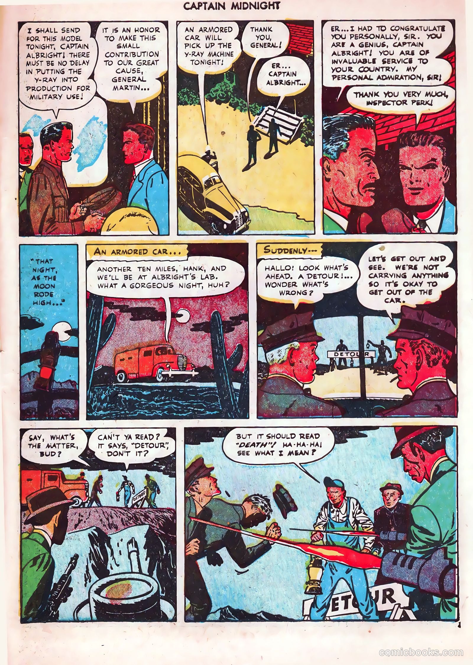Captain Midnight #41 — page 43 of 52