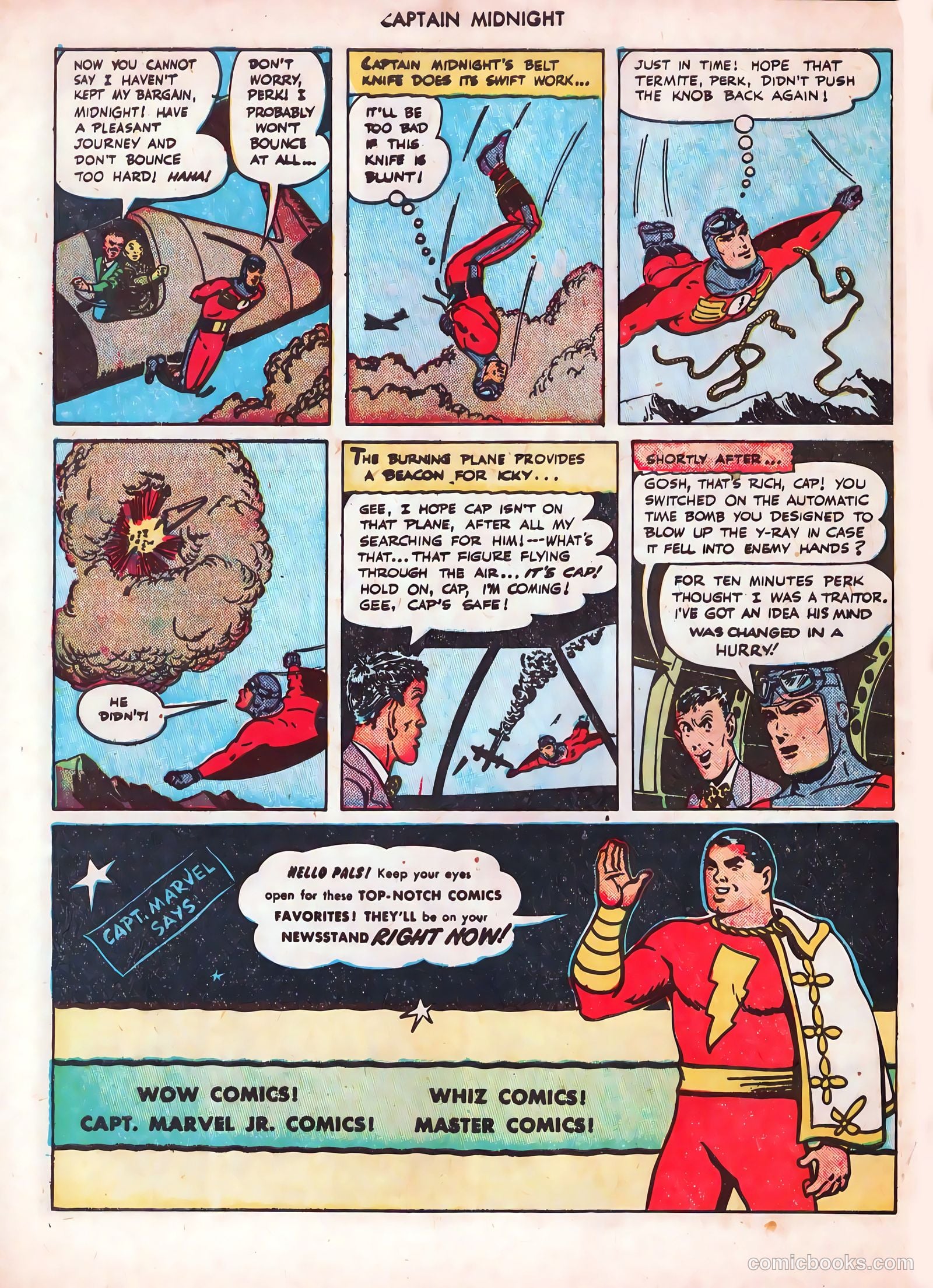Captain Midnight #41 — page 48 of 52