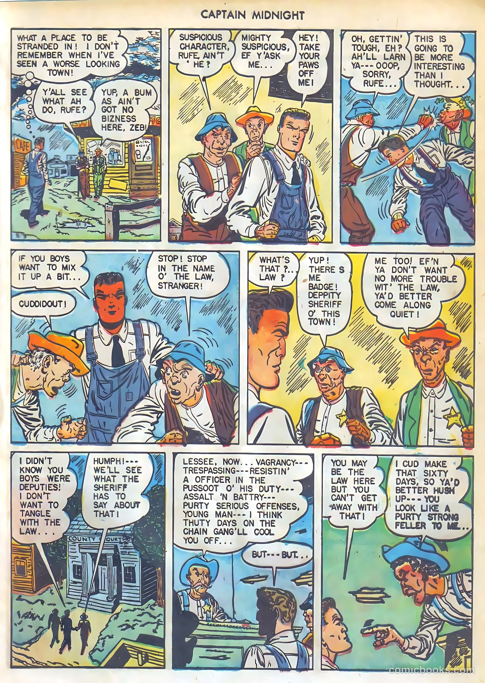 Captain Midnight #42 — page 5 of 52