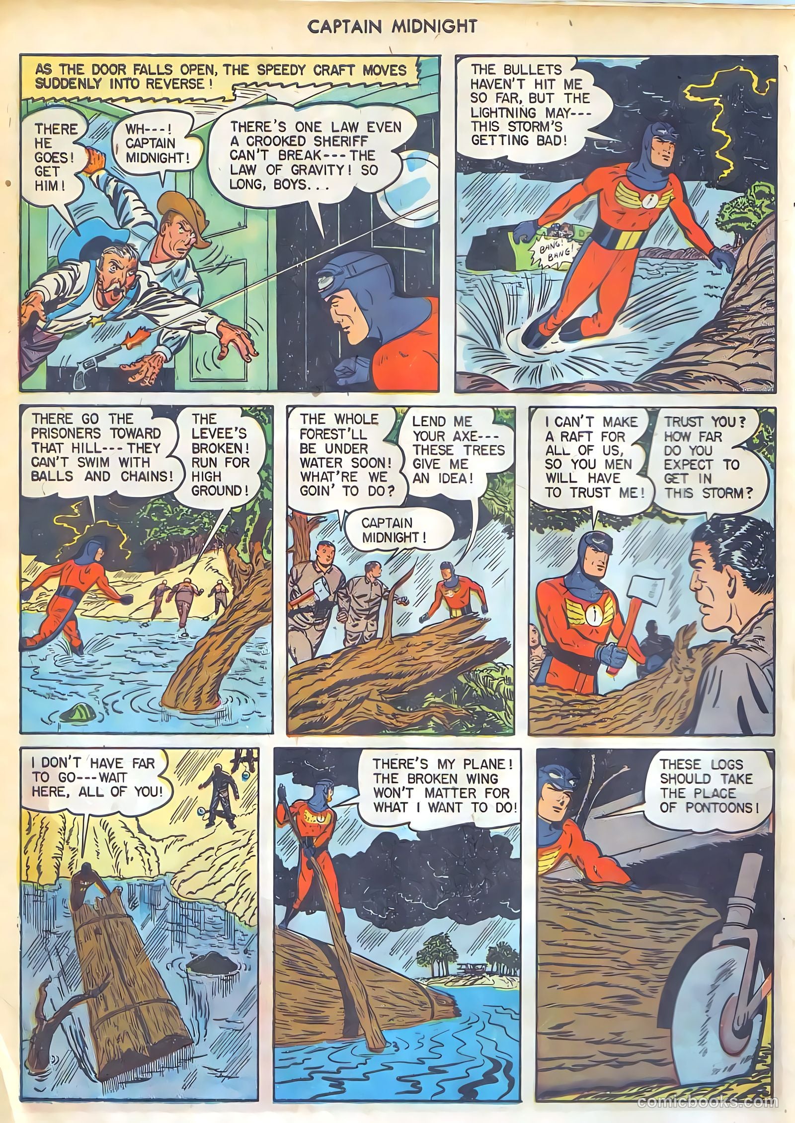 Captain Midnight #42 — page 8 of 52