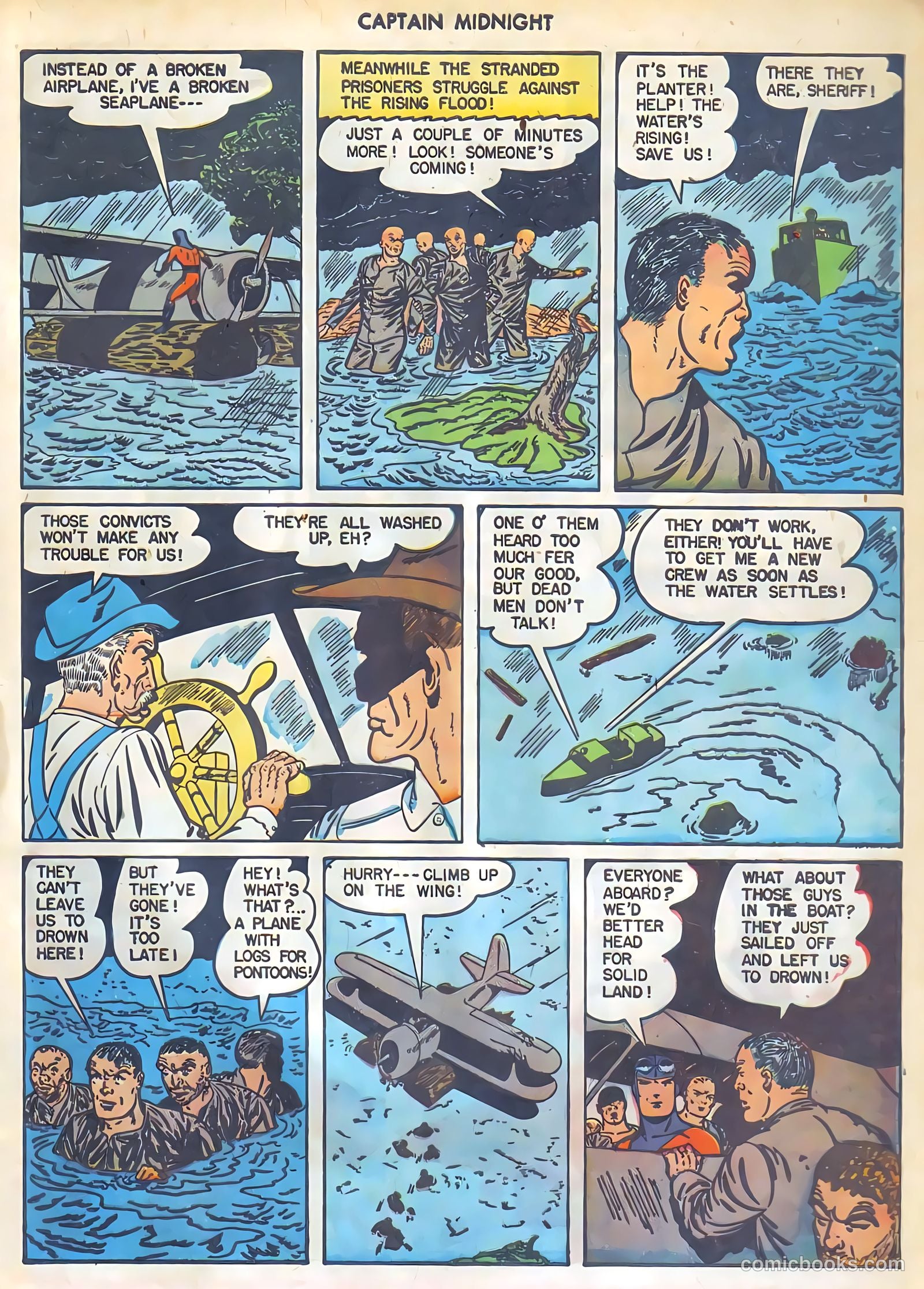 Captain Midnight #42 — page 9 of 52