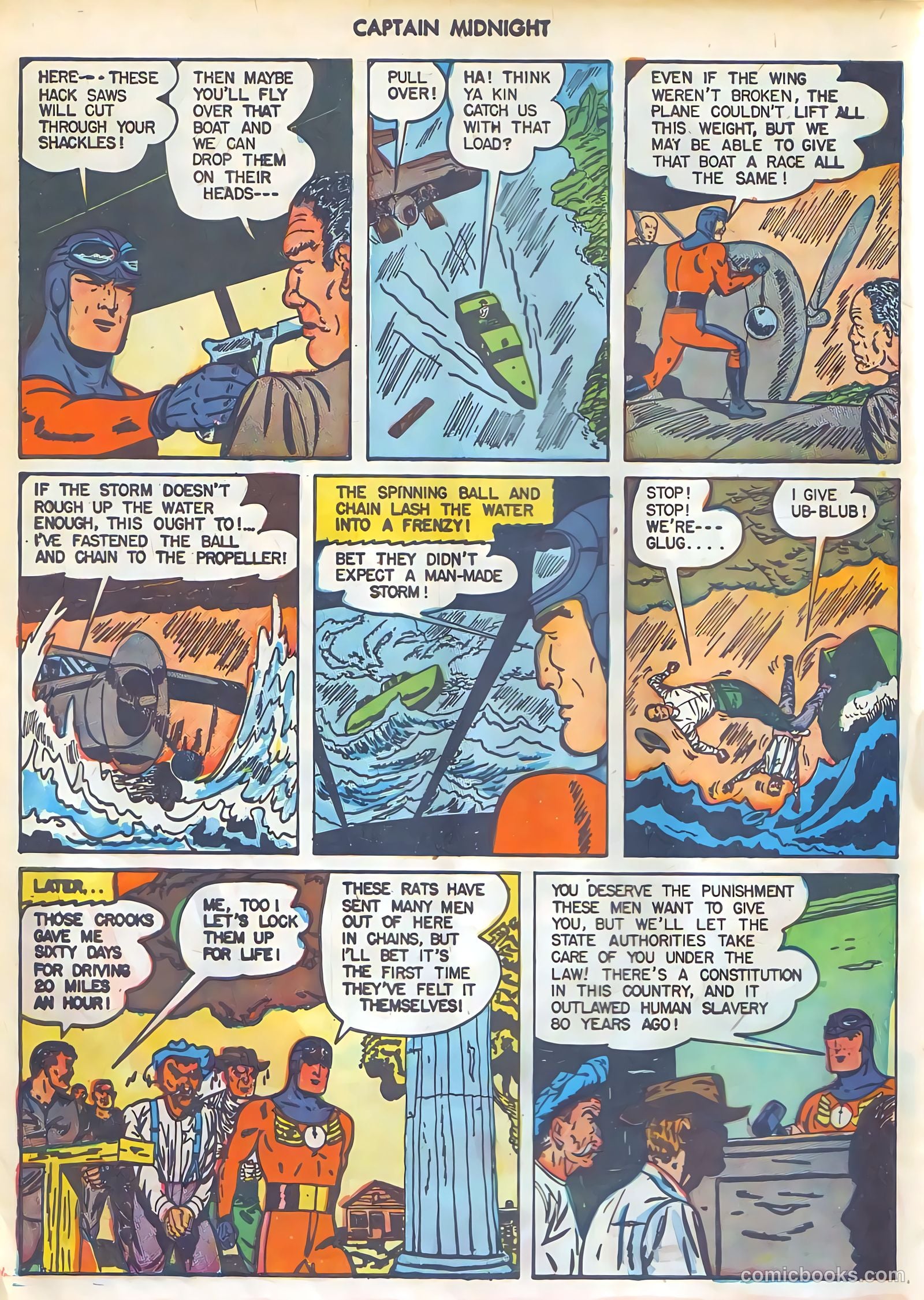 Captain Midnight #42 — page 10 of 52