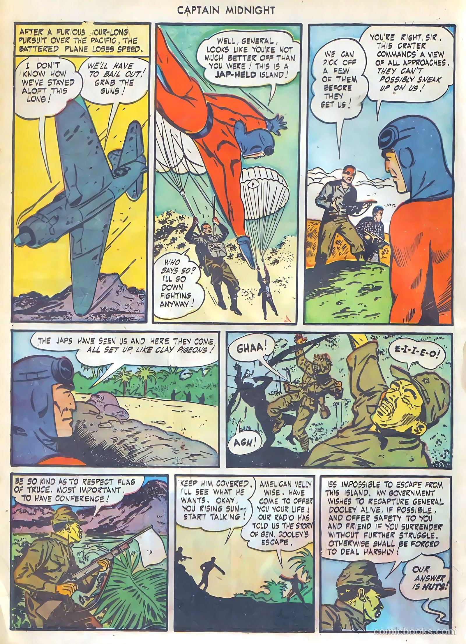 Captain Midnight #42 — page 16 of 52