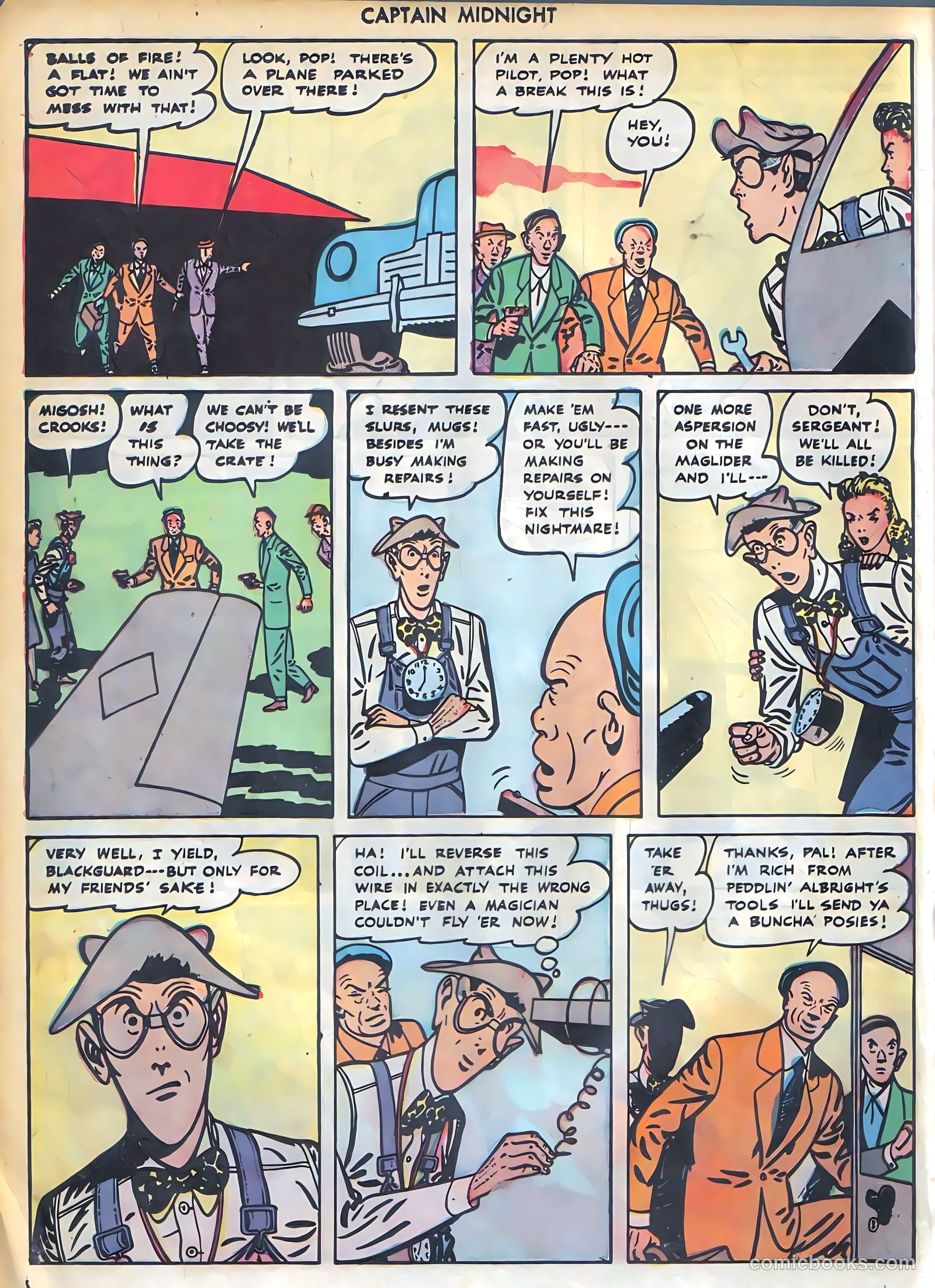 Captain Midnight #42 — page 28 of 52