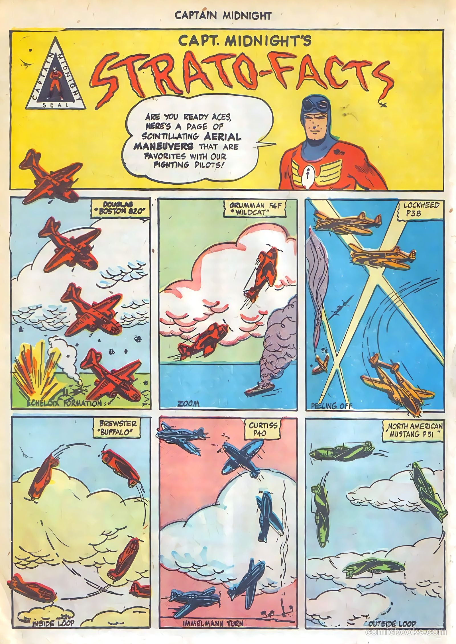 Captain Midnight #42 — page 36 of 52