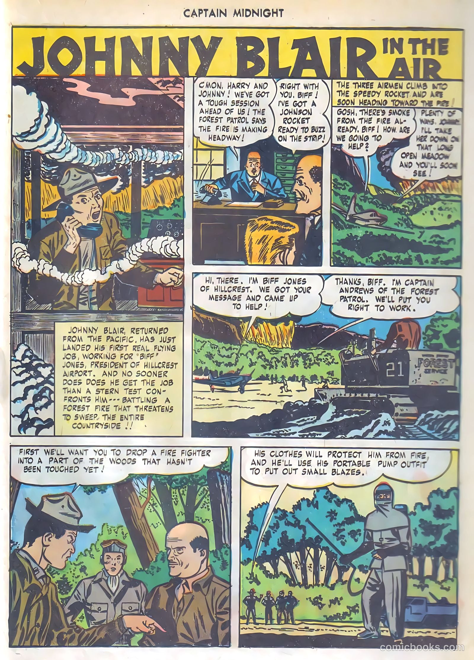 Captain Midnight #42 — page 37 of 52