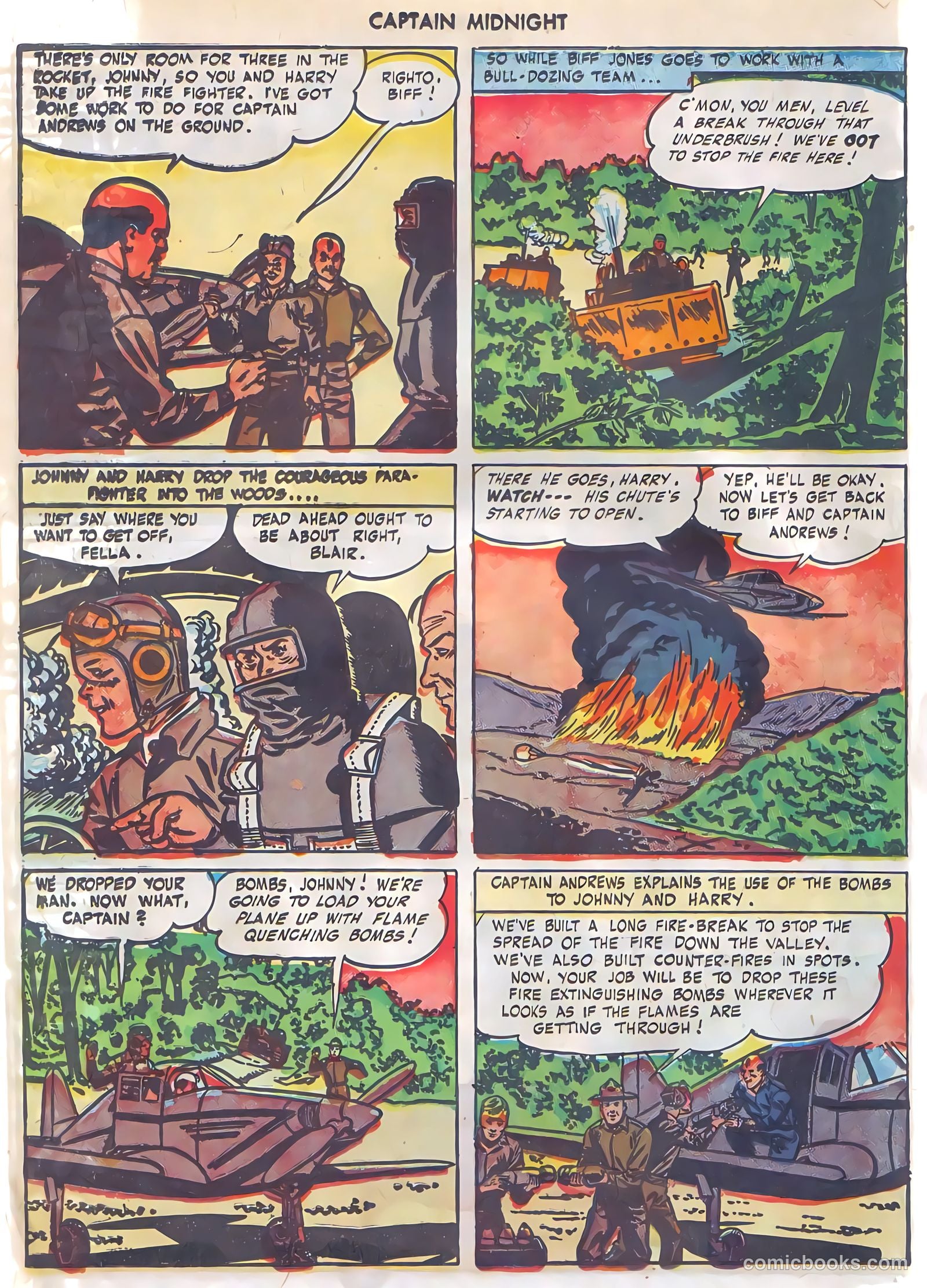 Captain Midnight #42 — page 38 of 52