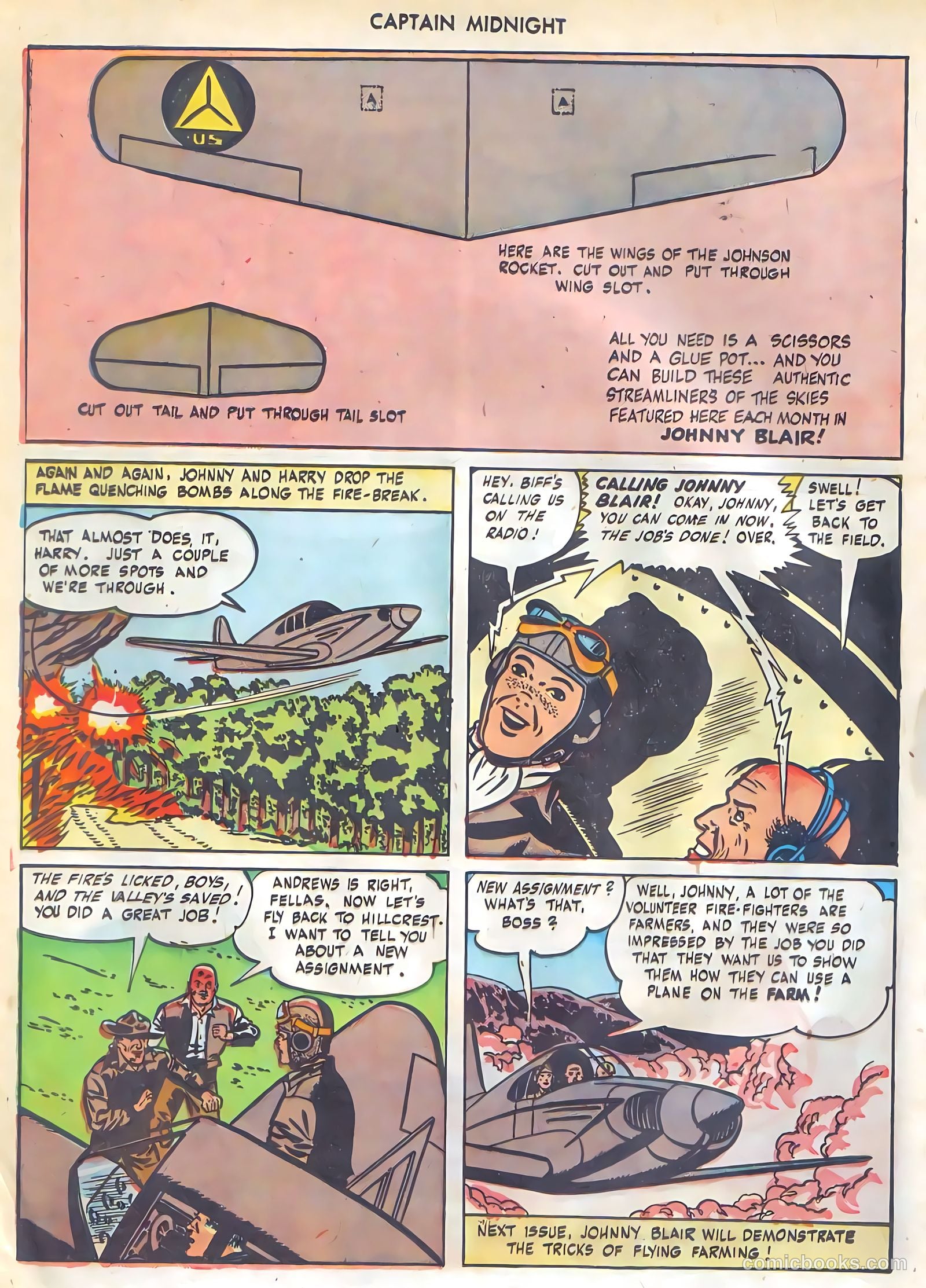 Captain Midnight #42 — page 40 of 52