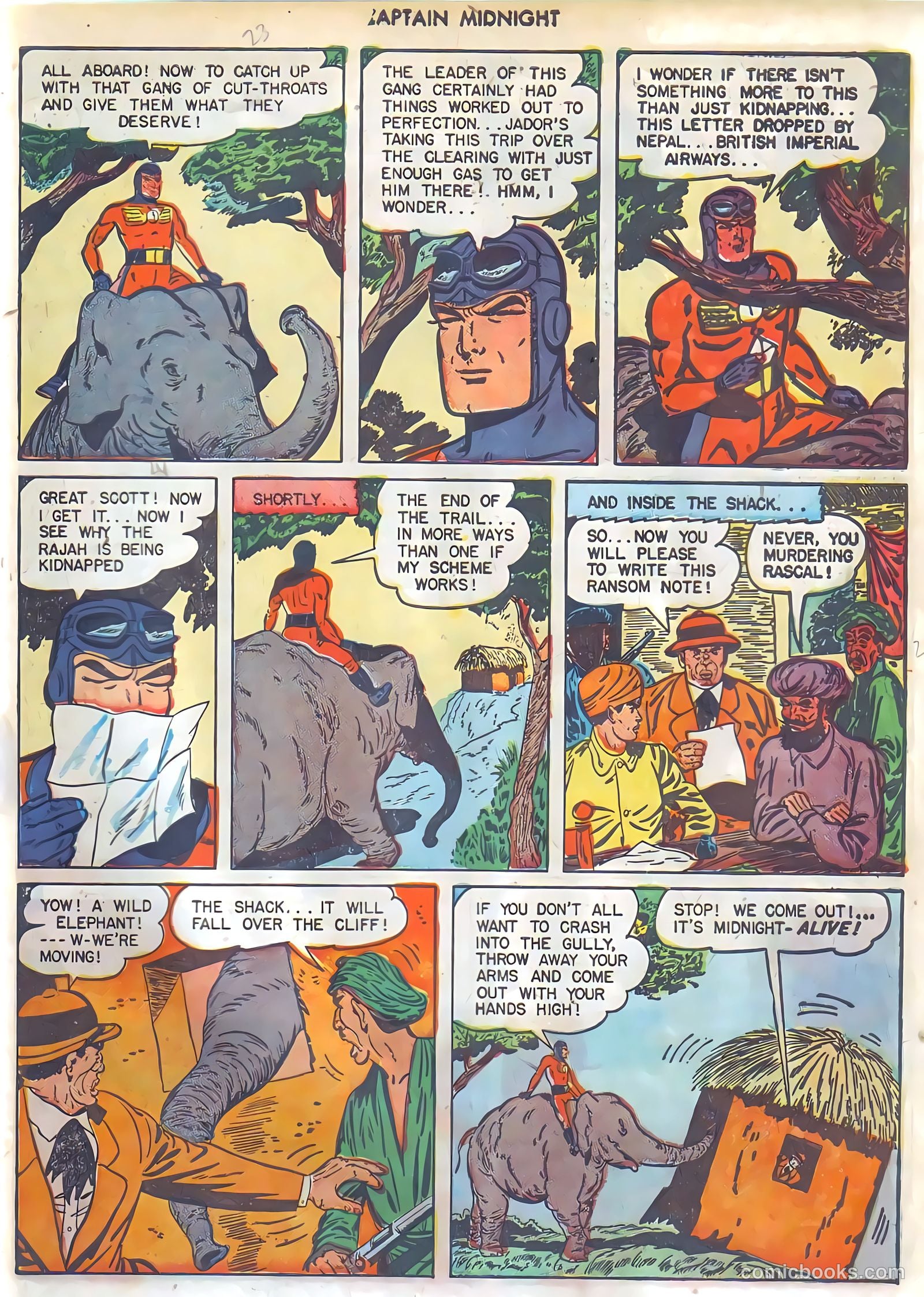 Captain Midnight #42 — page 47 of 52
