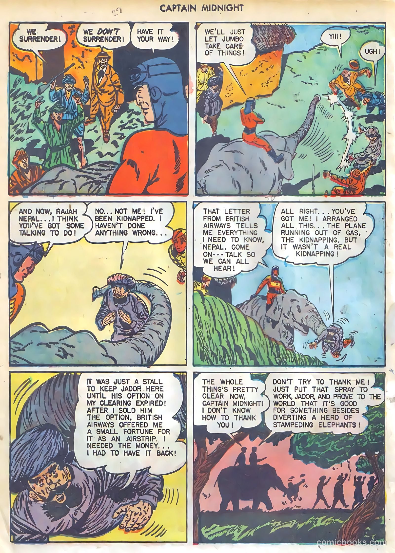 Captain Midnight #42 — page 48 of 52