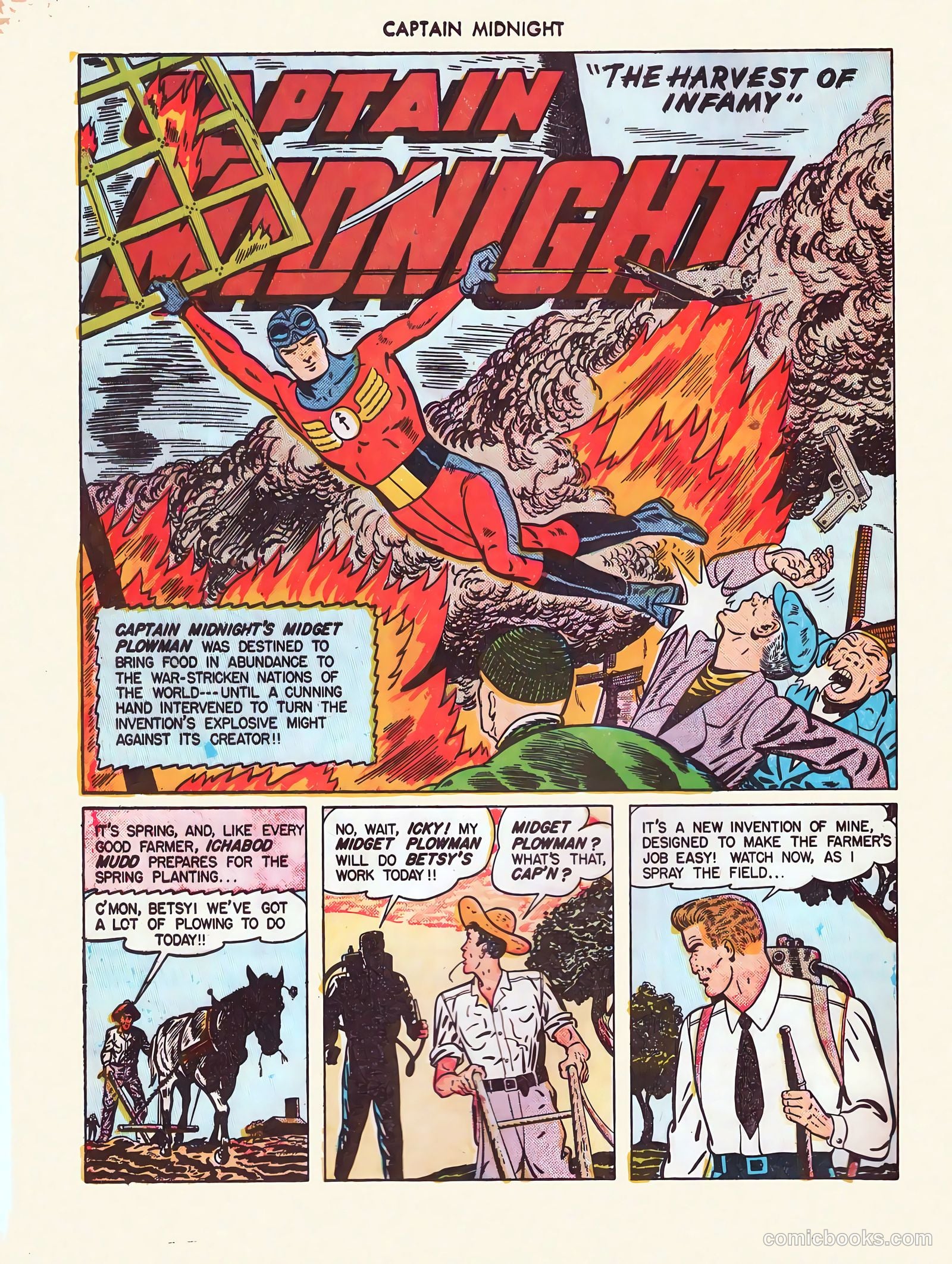 Captain Midnight #43 — page 4 of 52